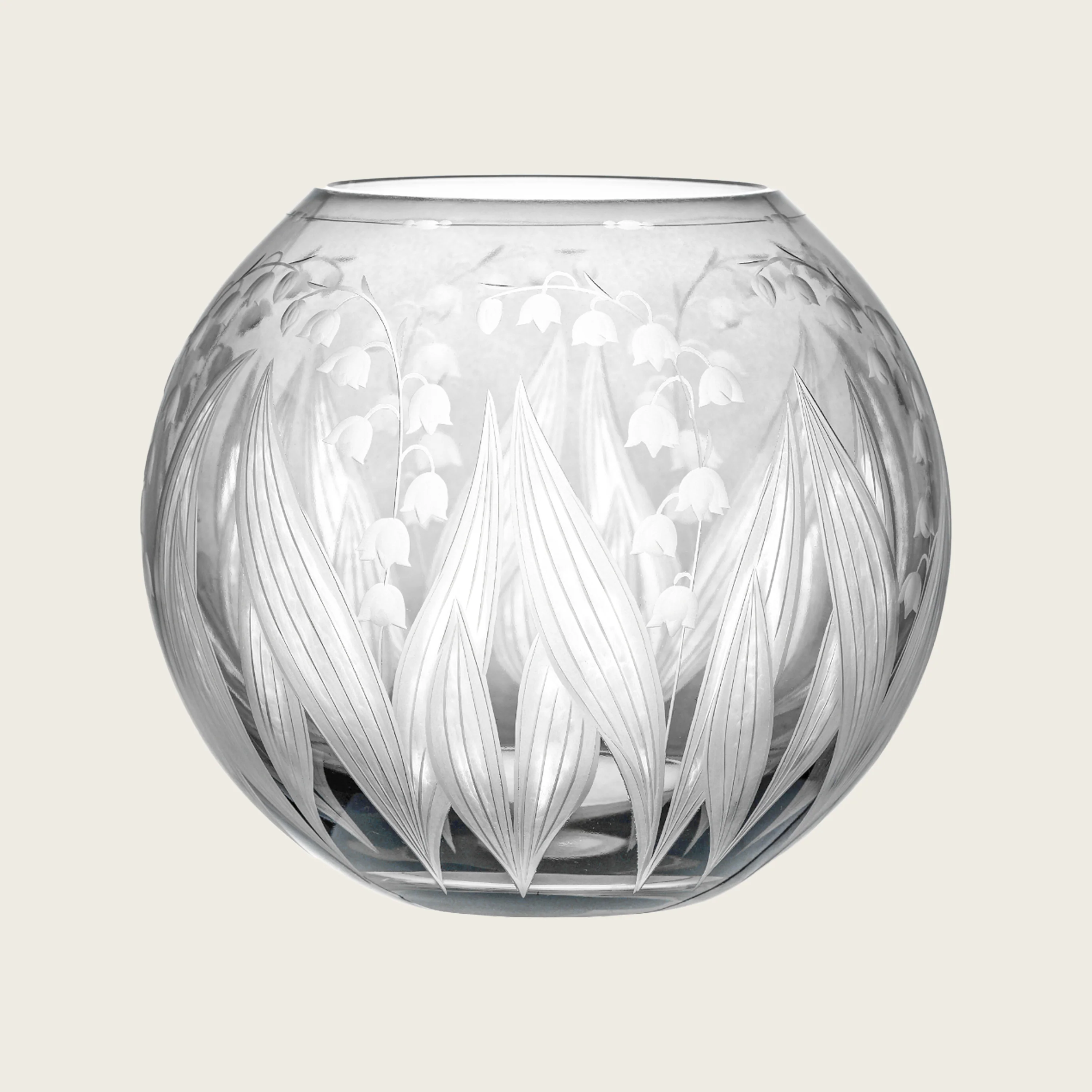 Round Vase, Clear