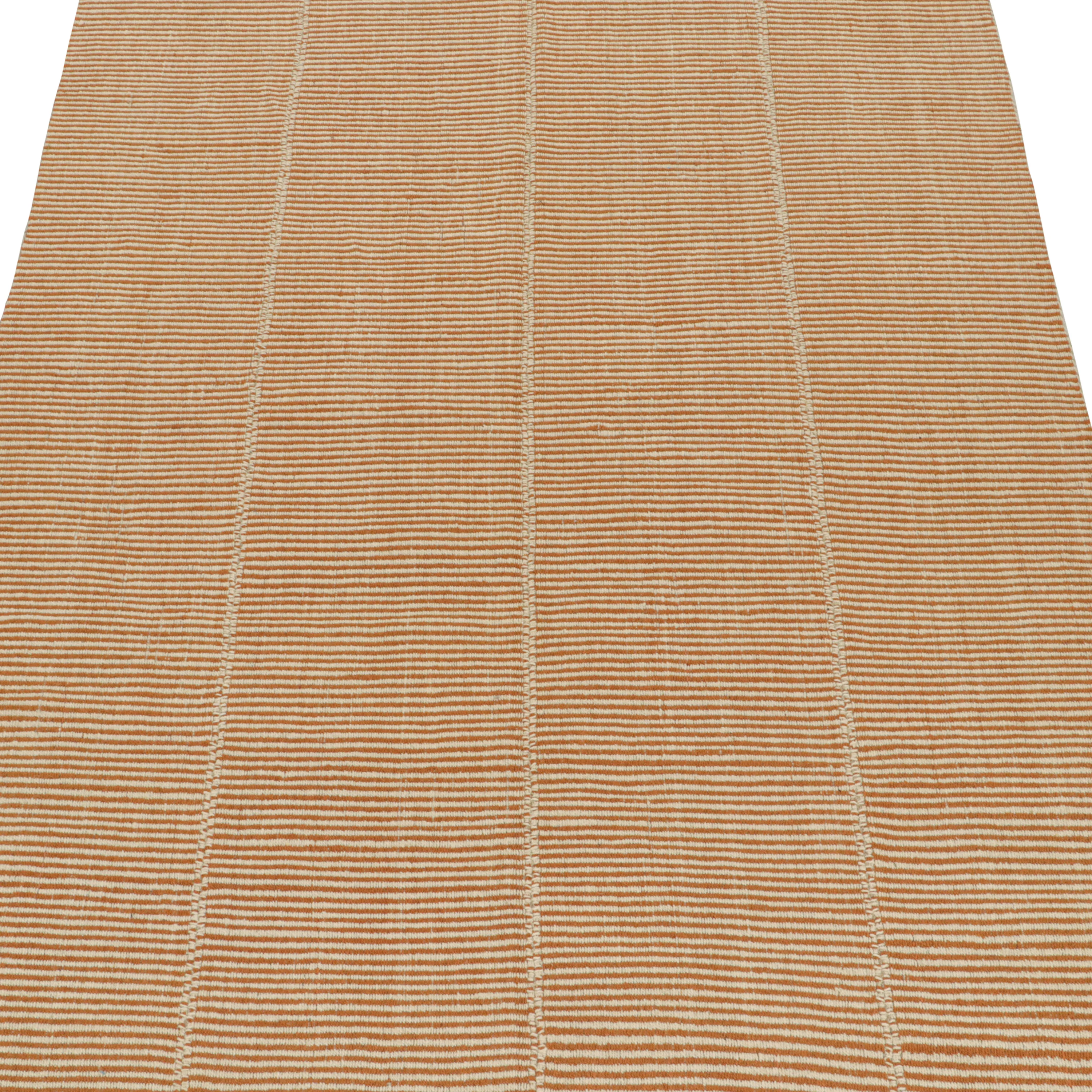 Contemporary Striped Kilim - 6'9" x 10' - Image 4