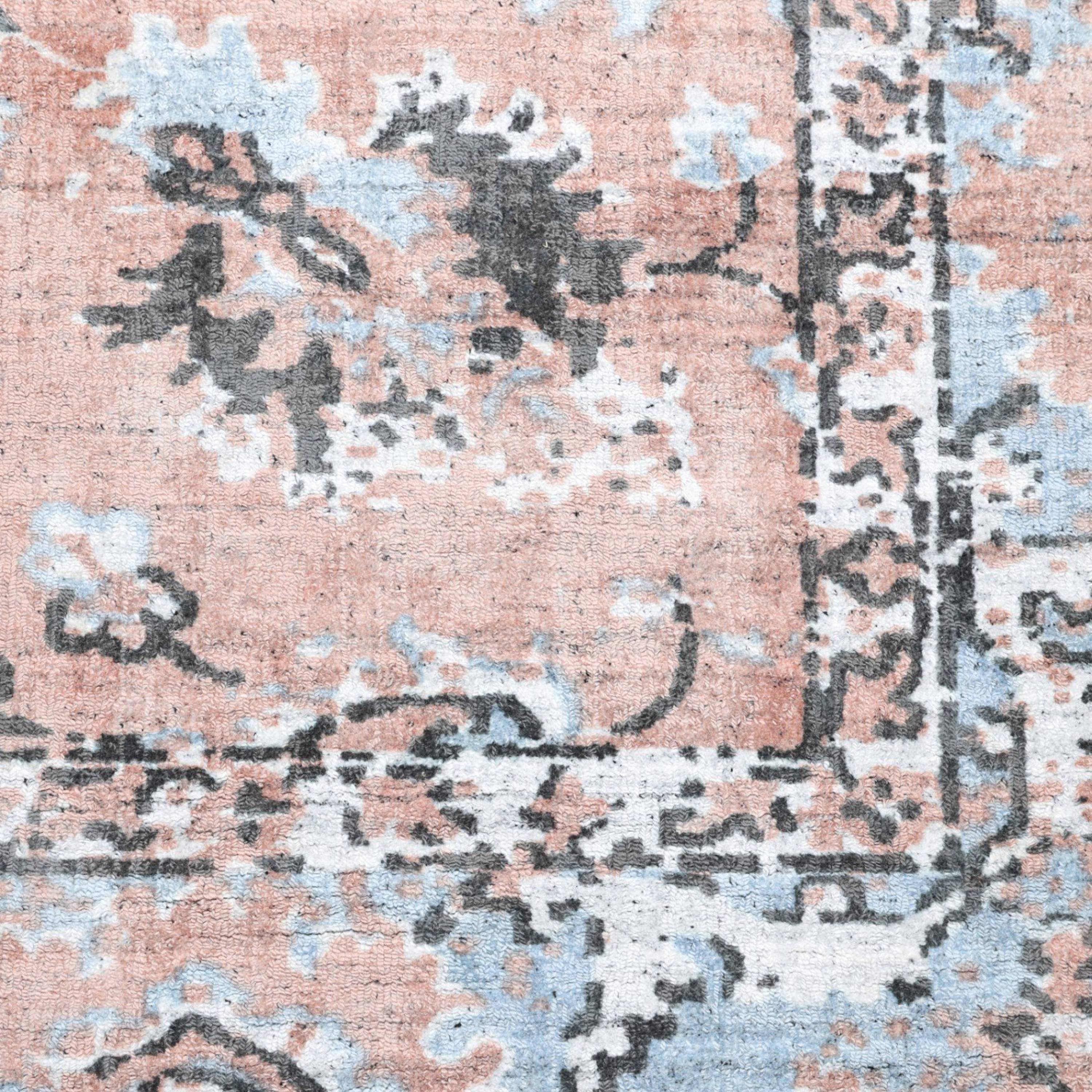 Rust Traditional Wool Rug - 9' x 12' - Image 7