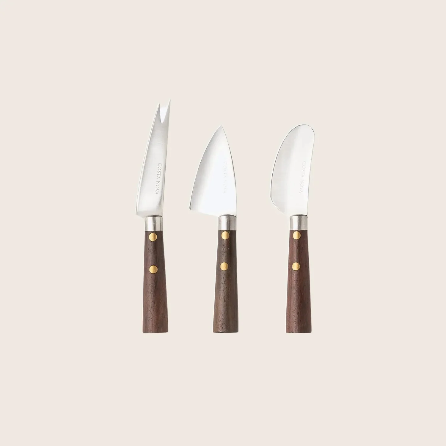 Cheese Knives, Set of 3