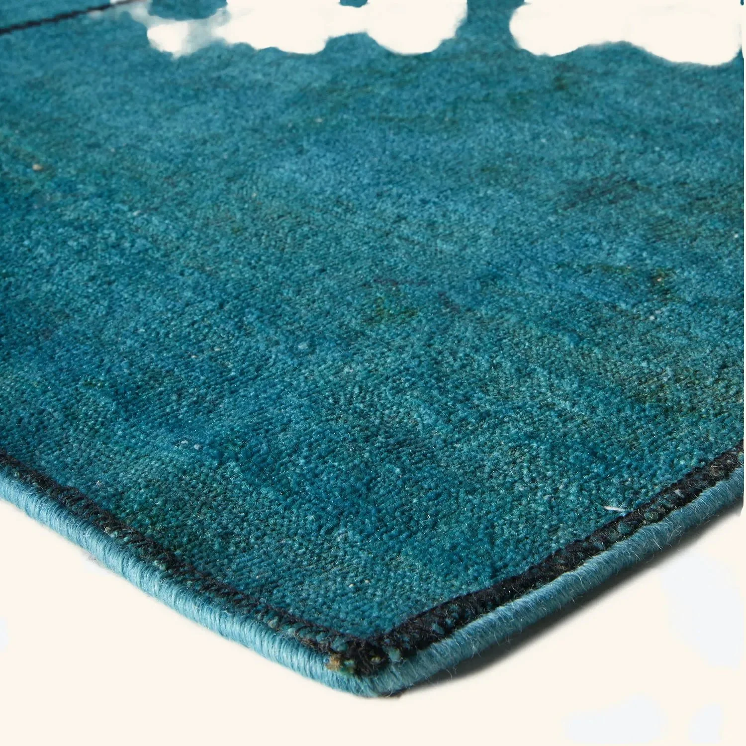 Blue Samsara Wool Rug - 7'1" x 10'3" - Image 3