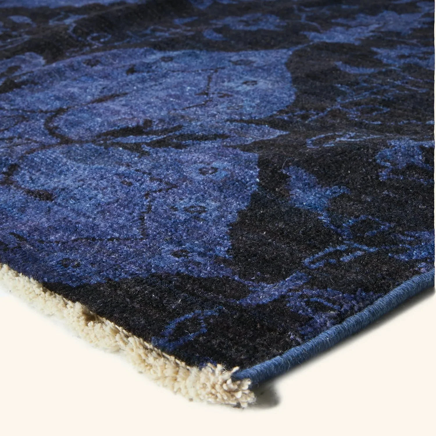 Blue Samsara Wool Rug - 9'11" x 9'11" - Image 3