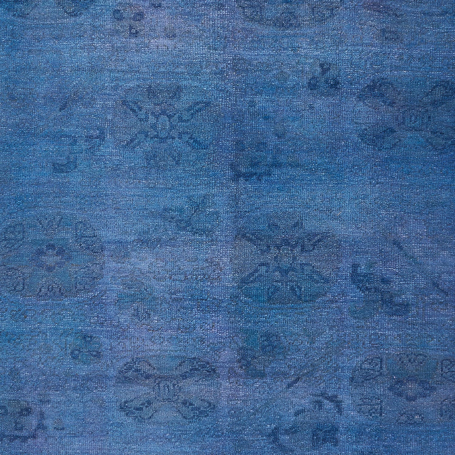 Blue Samsara Wool Rug - 5'10" x 5'10" - Image 2