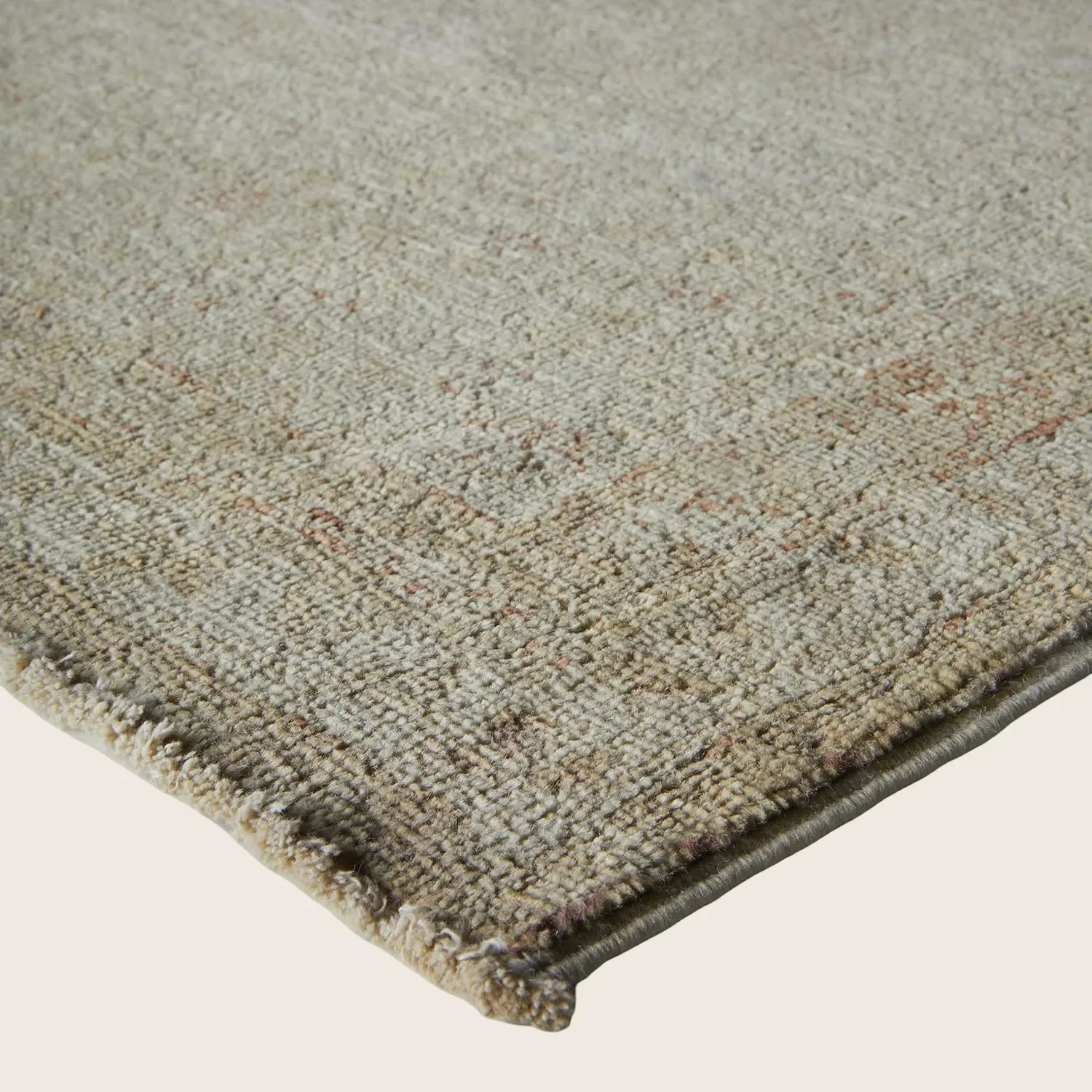 Beige Samsara Wool Runner - 6'11" x 20' - Image 3