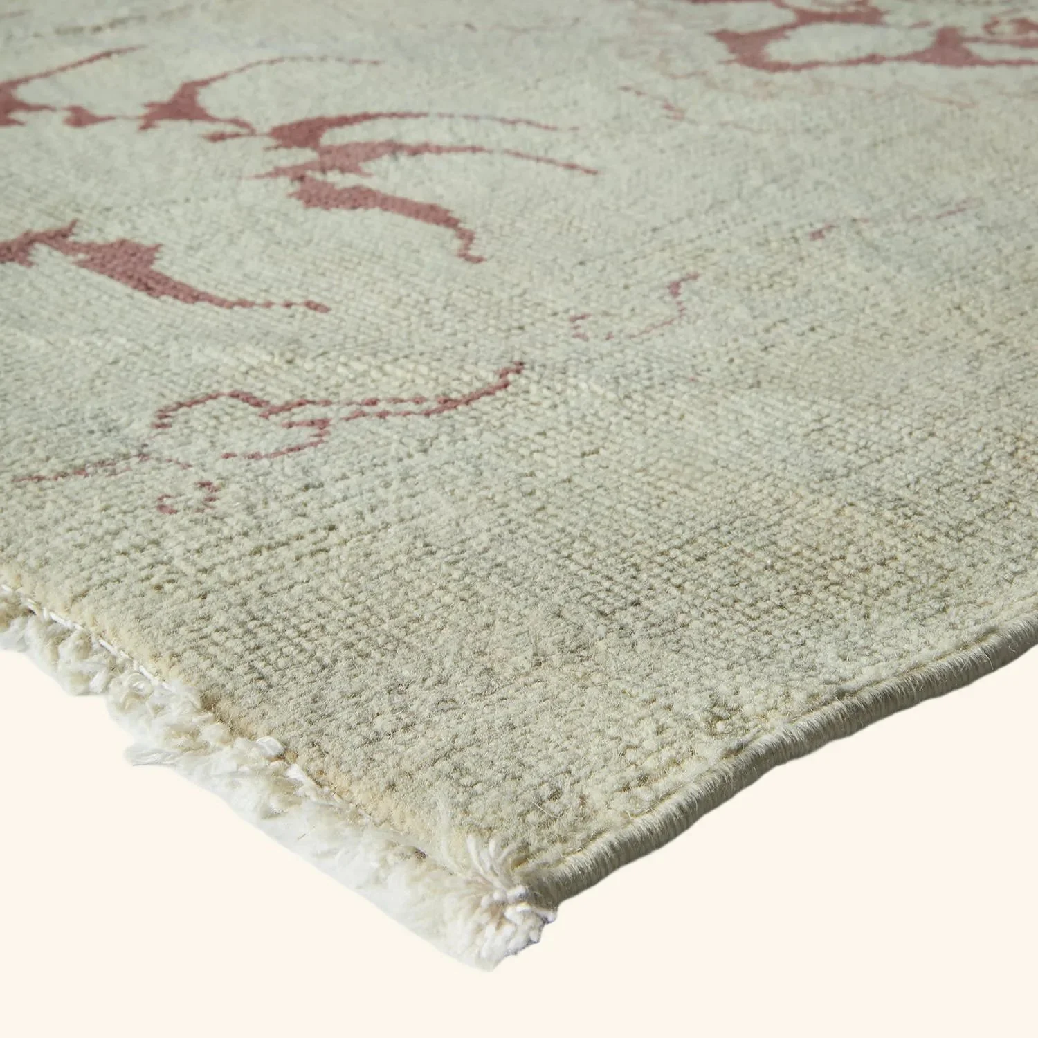 Beige Samsara Wool Runner - 3'10" x 9' - Image 3