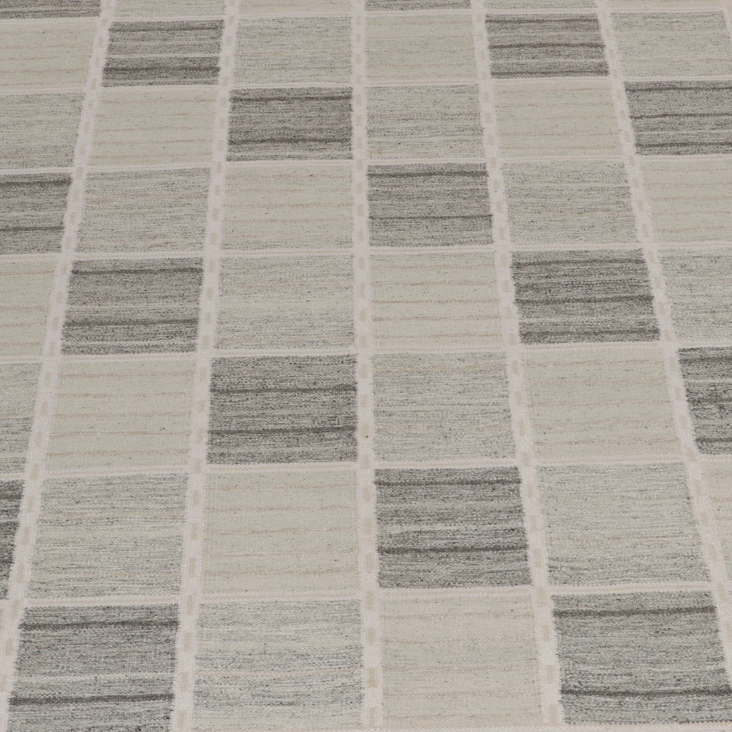 Multi Flatweave Wool Rug - 7'11" x 10'2" - Image 4