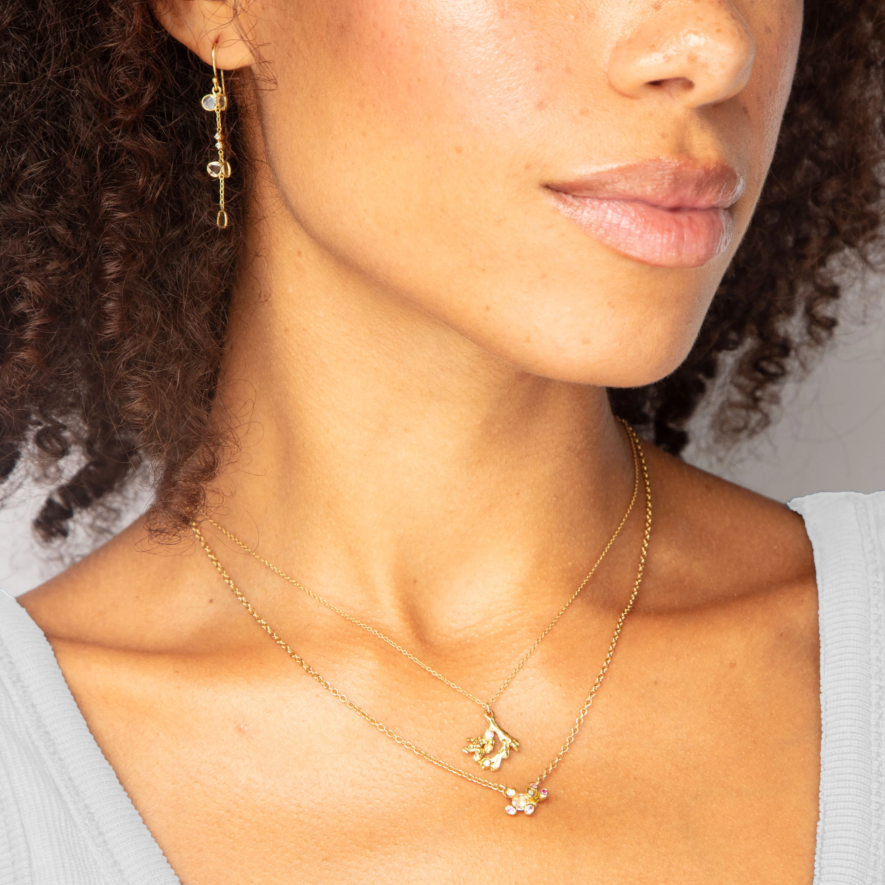 Sea Fan Pendant Necklace - Image 2