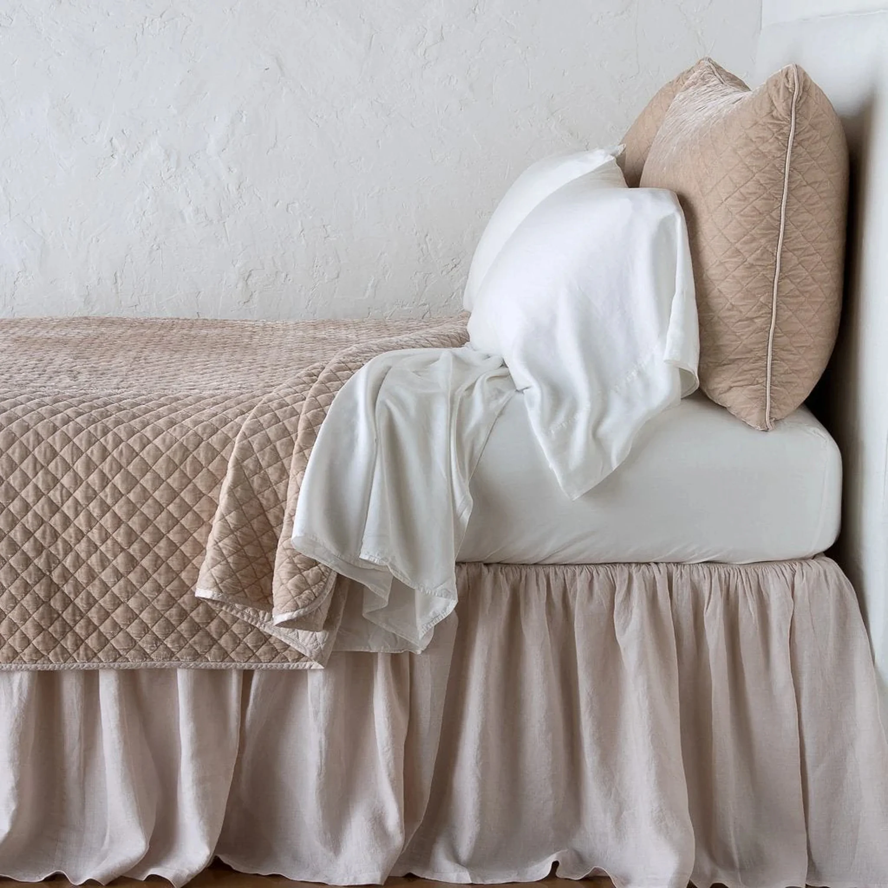 Silk Velvet Quilted Coverlet - Image 8