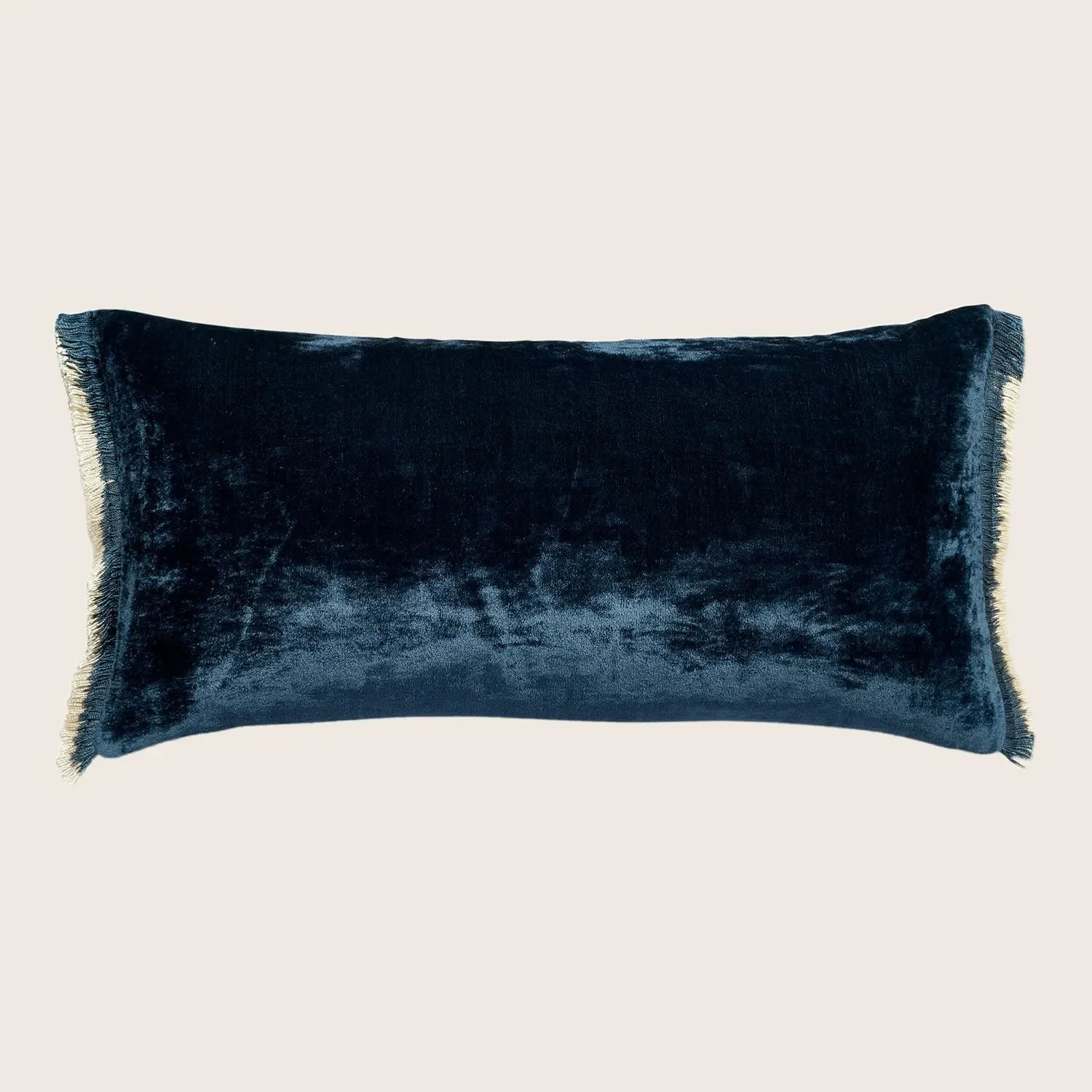 Silk Velvet Fringe Lumbar - Image 11