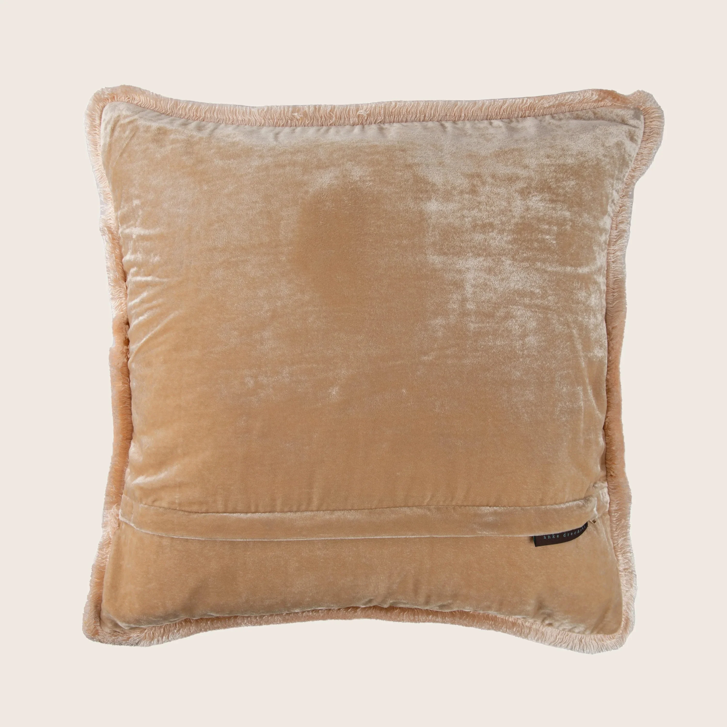 Silk Velvet Fringe Pillow - Image 26