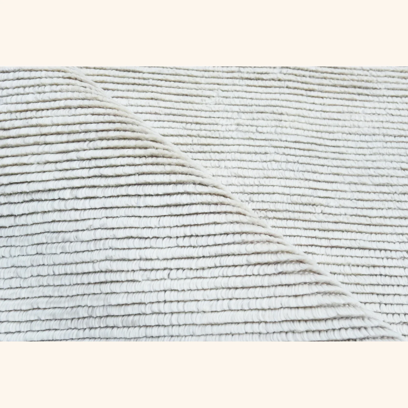 Silver Solid Cashmere & Merino Blend Rug - 6' x 9' - Image 7
