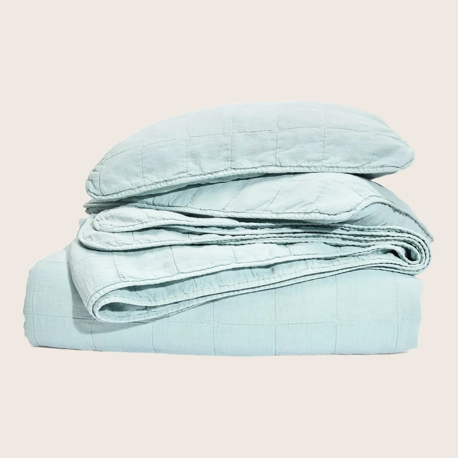Simple Linen Quilt - Image 9