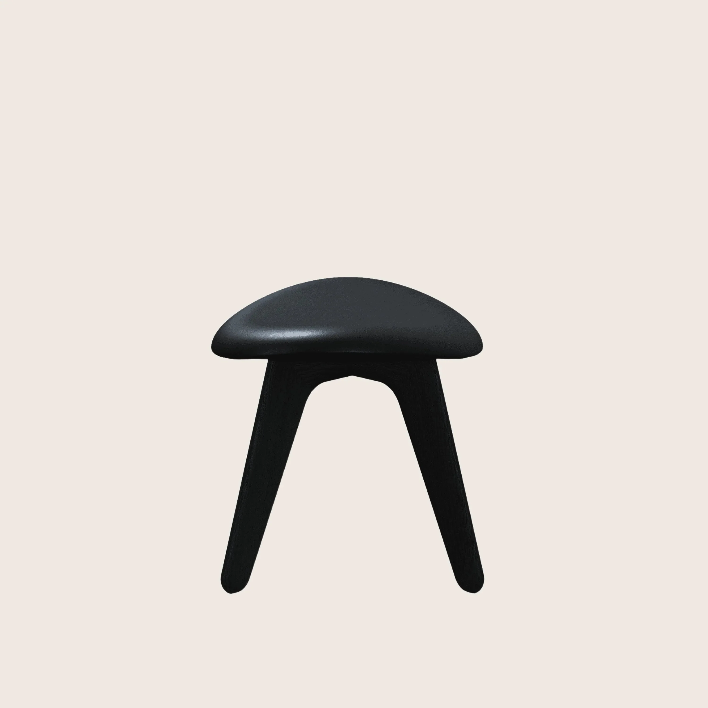 Slab Leather Ottoman - Image 8