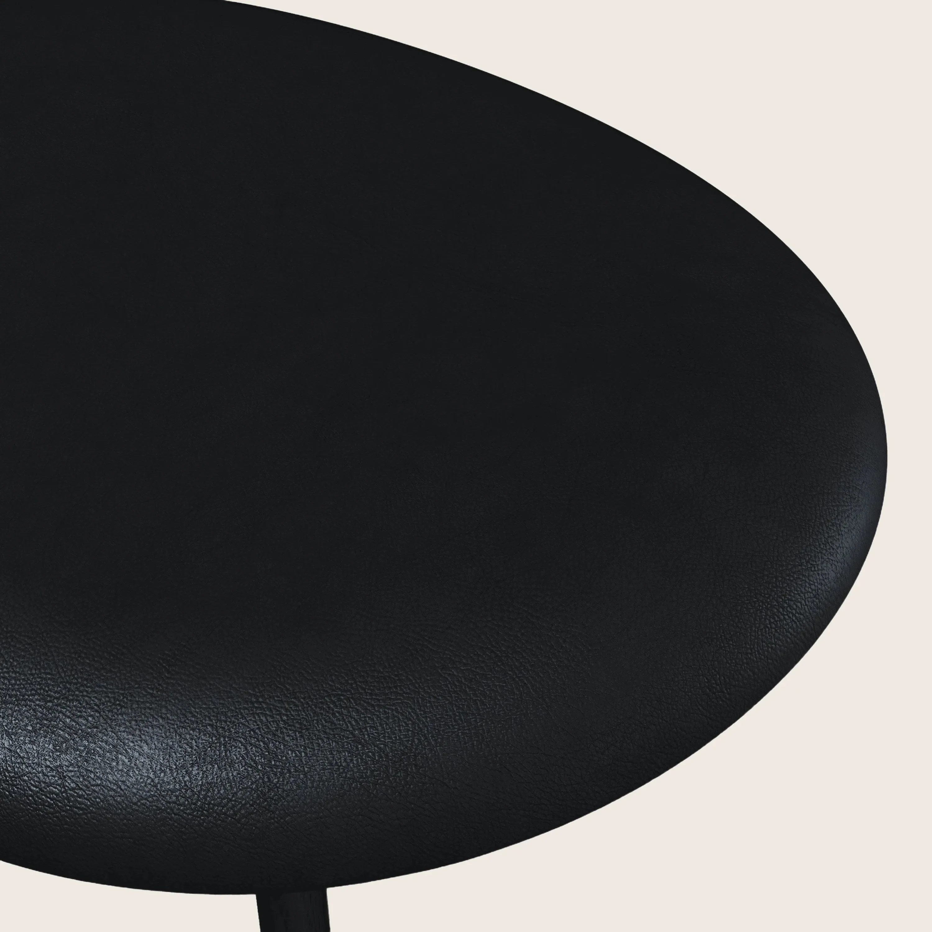 Slab Leather Ottoman - Image 9
