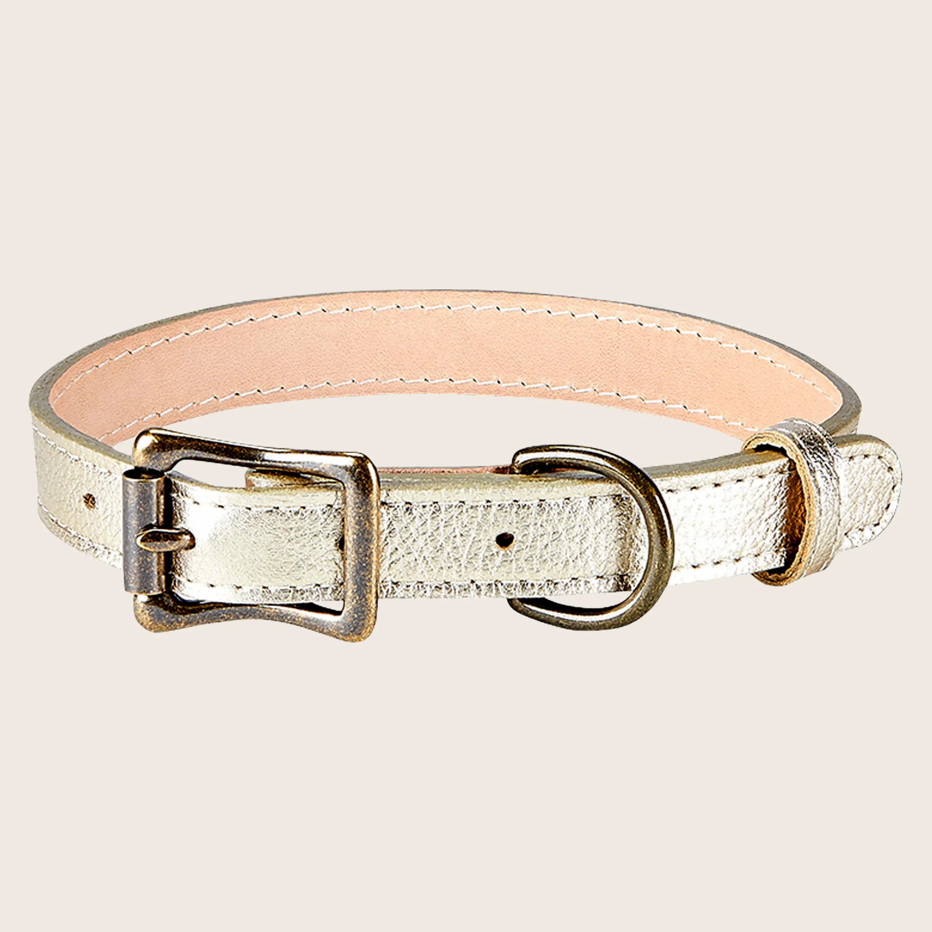 Small Leather Dog Collar - Image 5