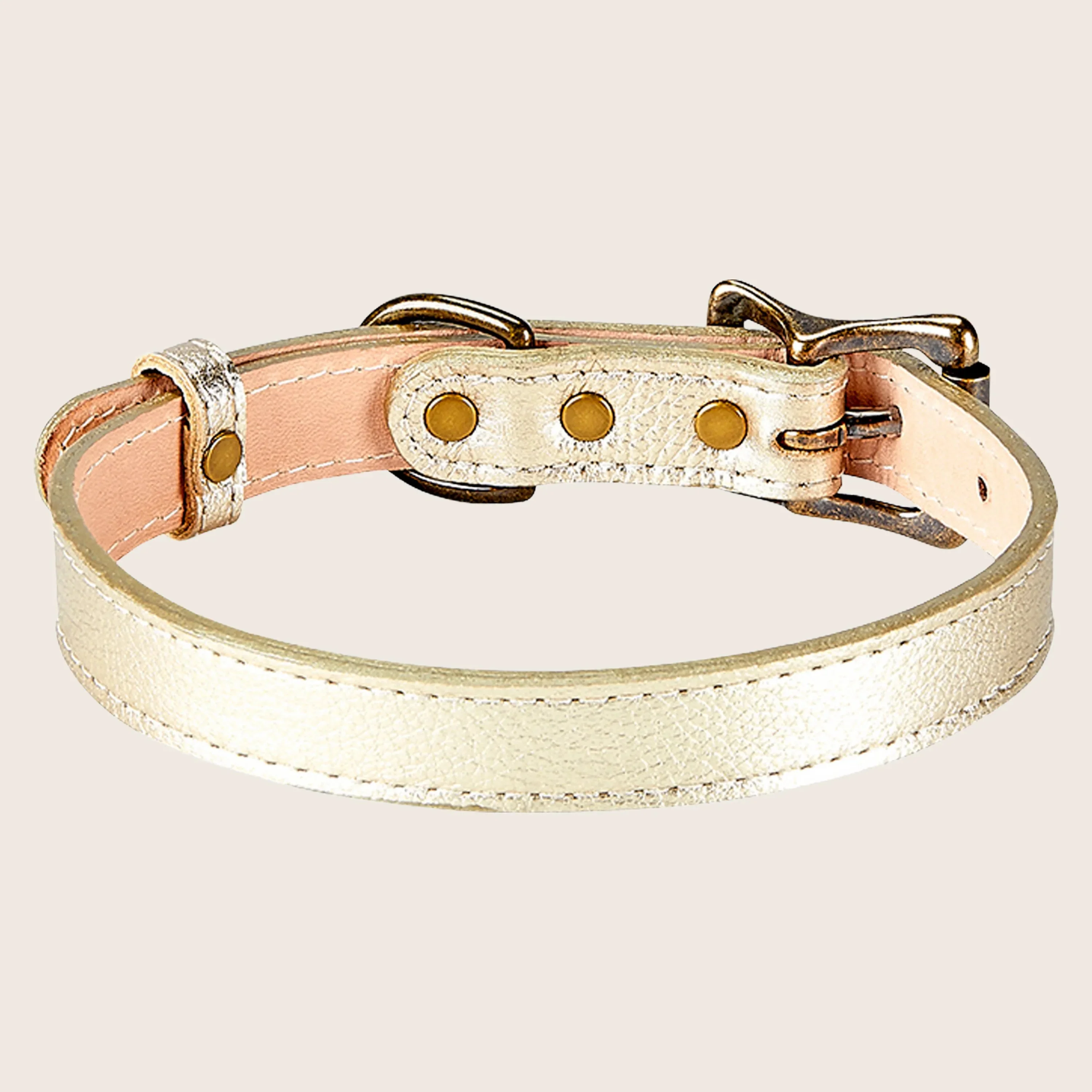 Small Leather Dog Collar - Image 6