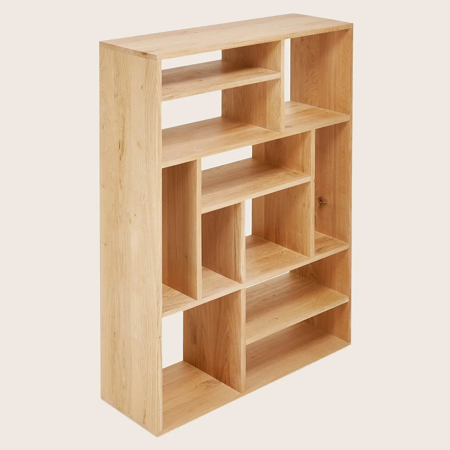 Small Oak M-Rack Bookcase - Image 3