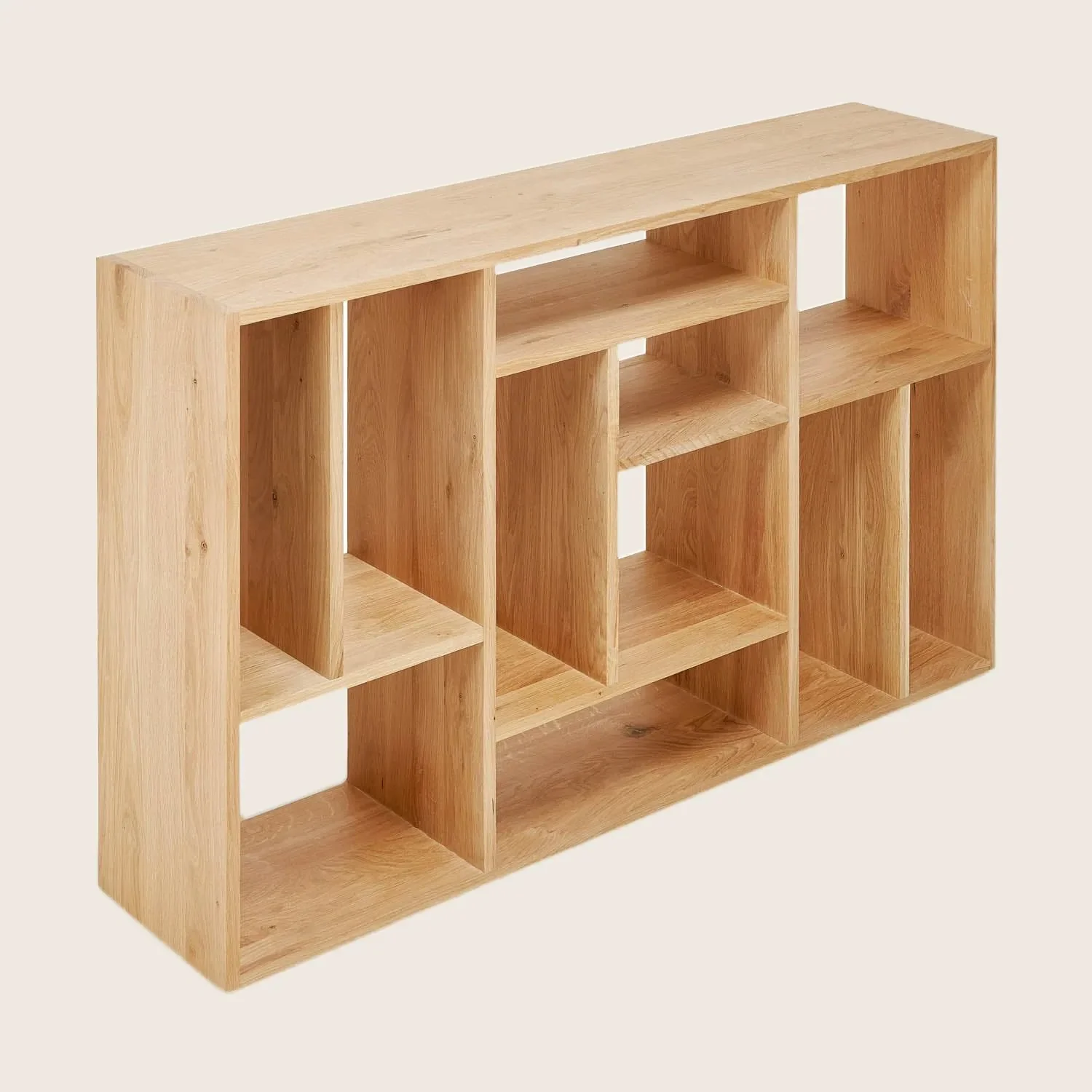 Small Oak M-Rack Bookcase - Image 4
