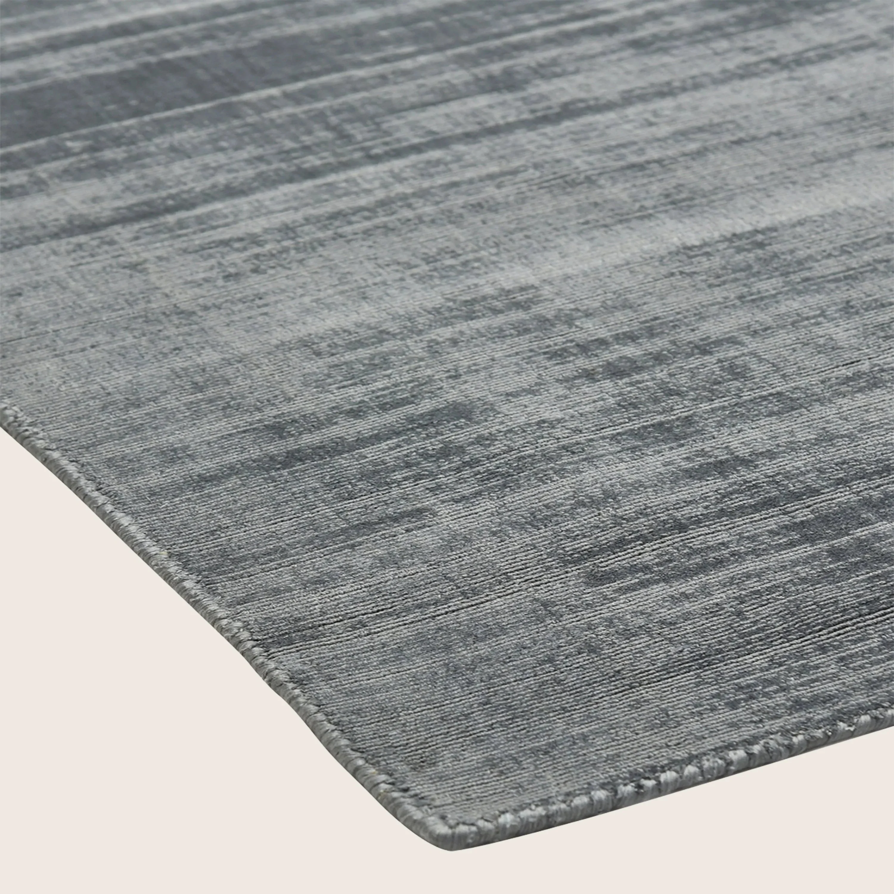 Solid Art Silk Rug - Image 2