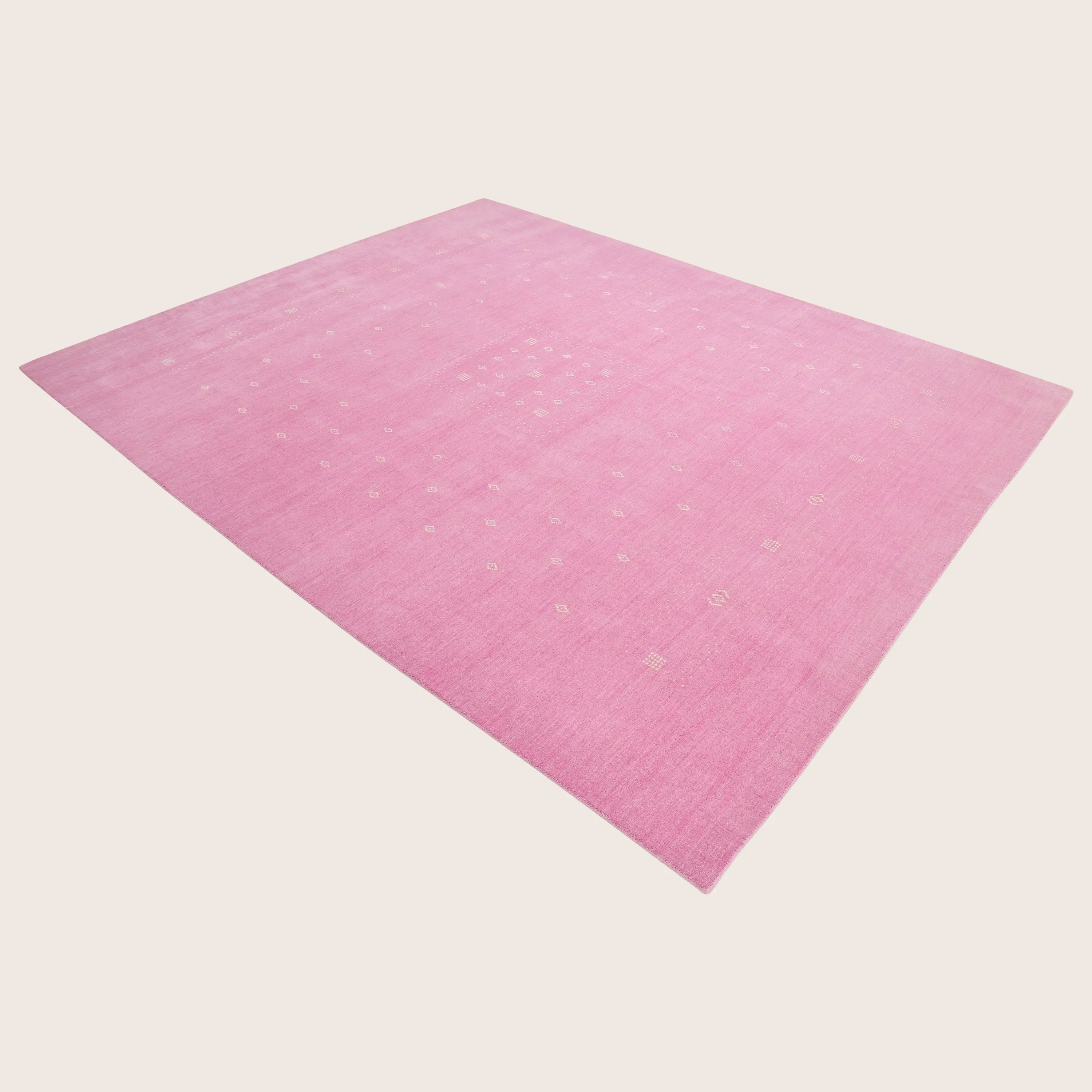 Solid Indo Gabbeh Wool Rug - Image 40