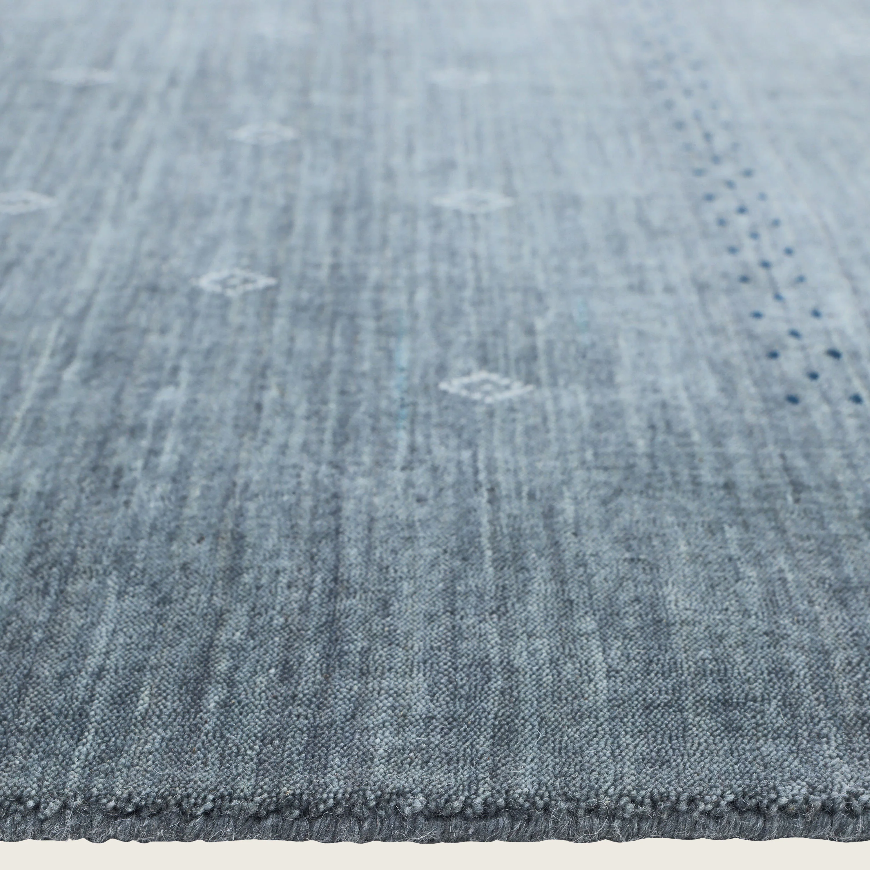 Solid Indo Gabbeh Wool Rug - Image 7