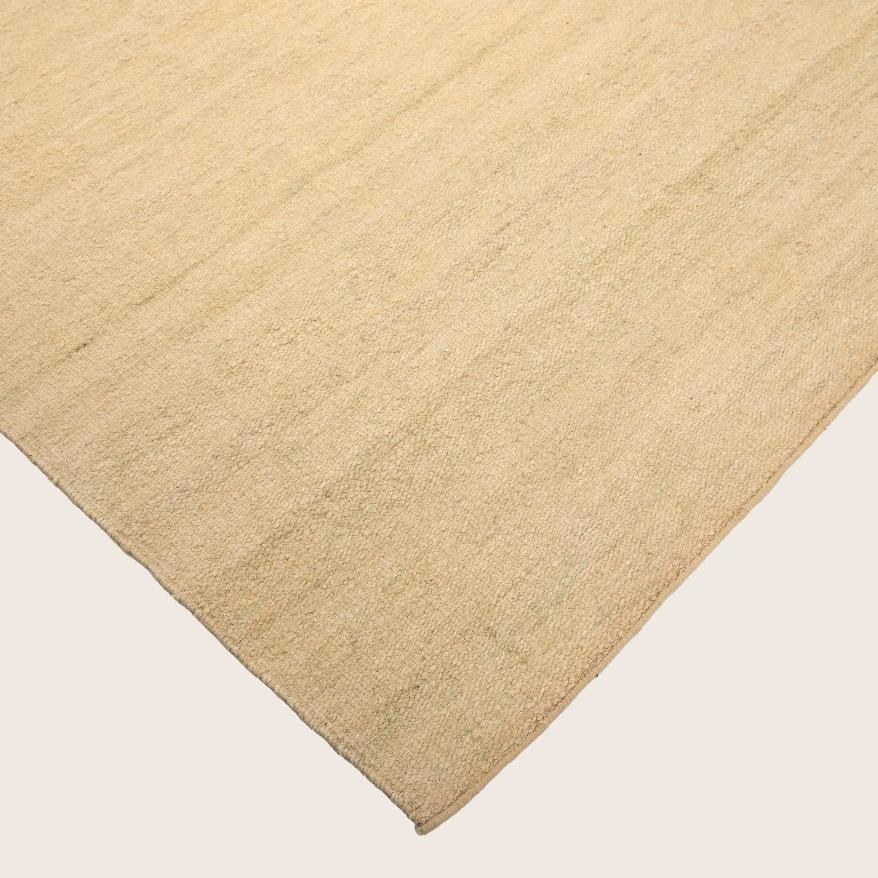 Solid Kilim Silk Rug - Image 4