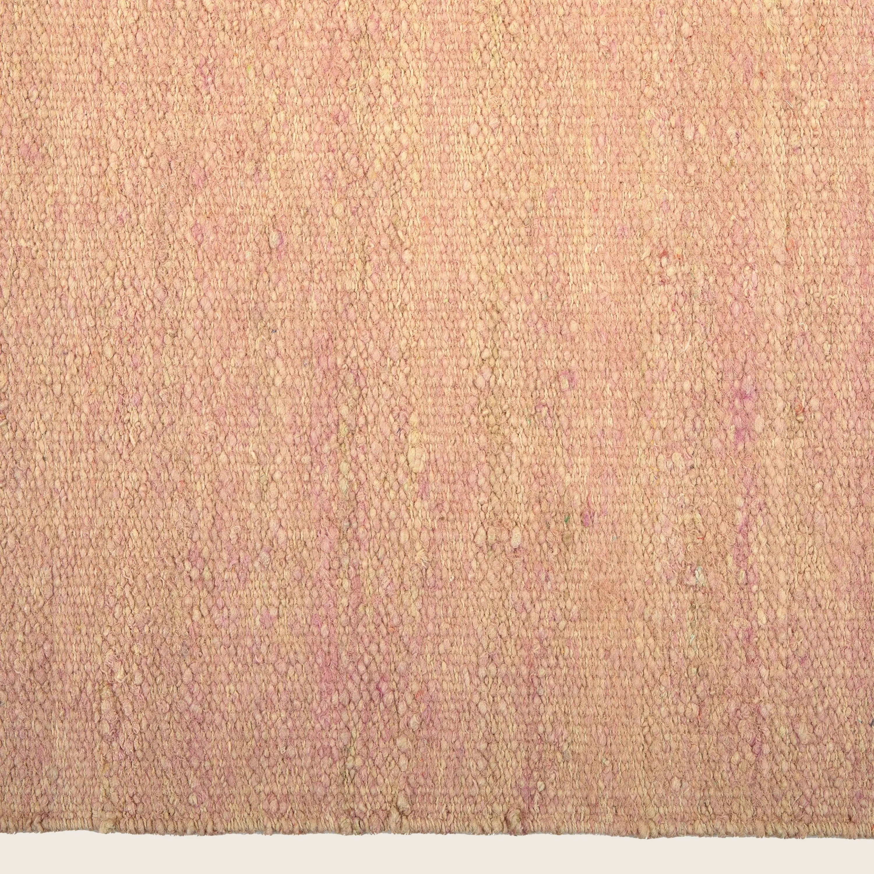 Solid Kilim Silk Rug - Image 8