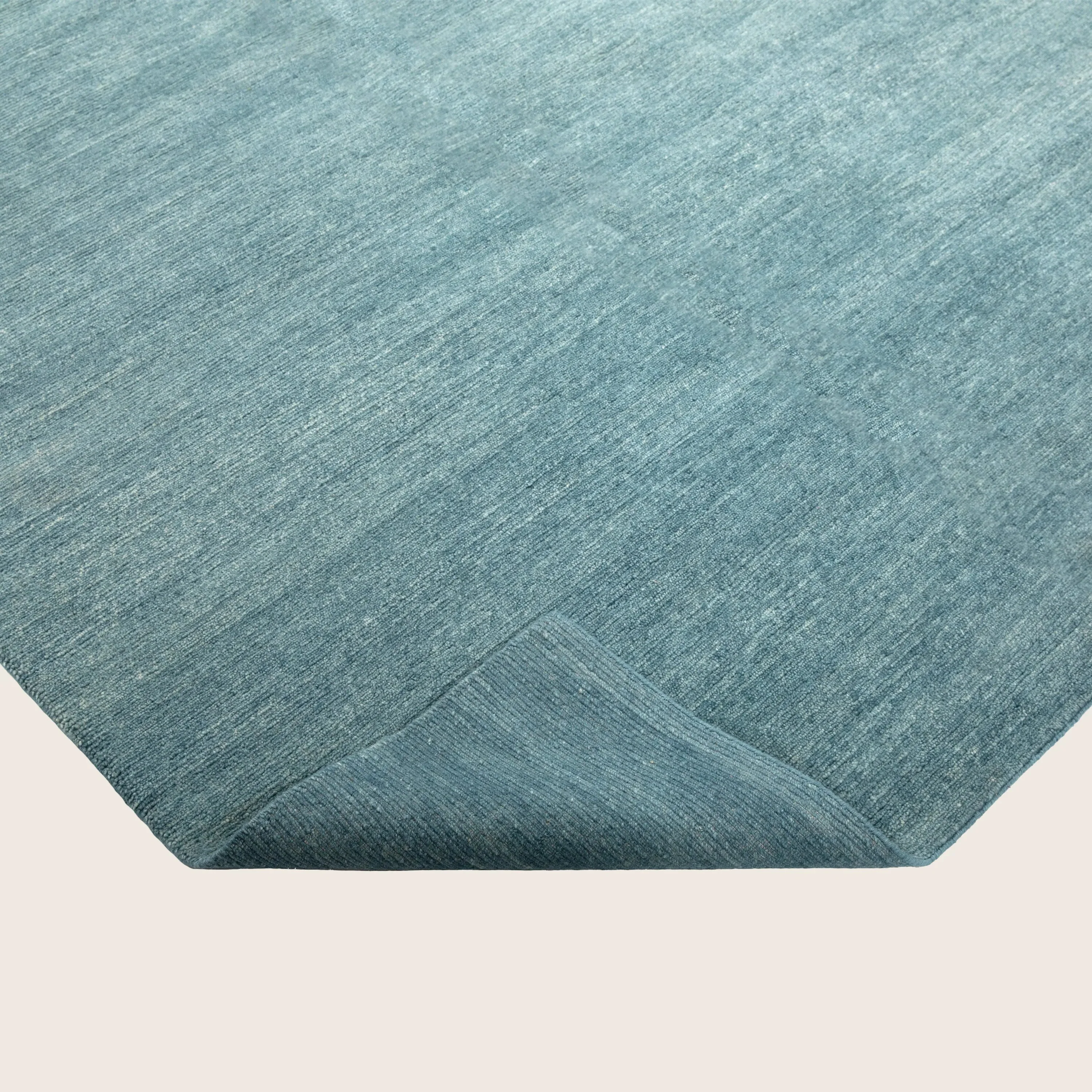Solid Tibetan Wool Rug - 6' x 9' - Image 17