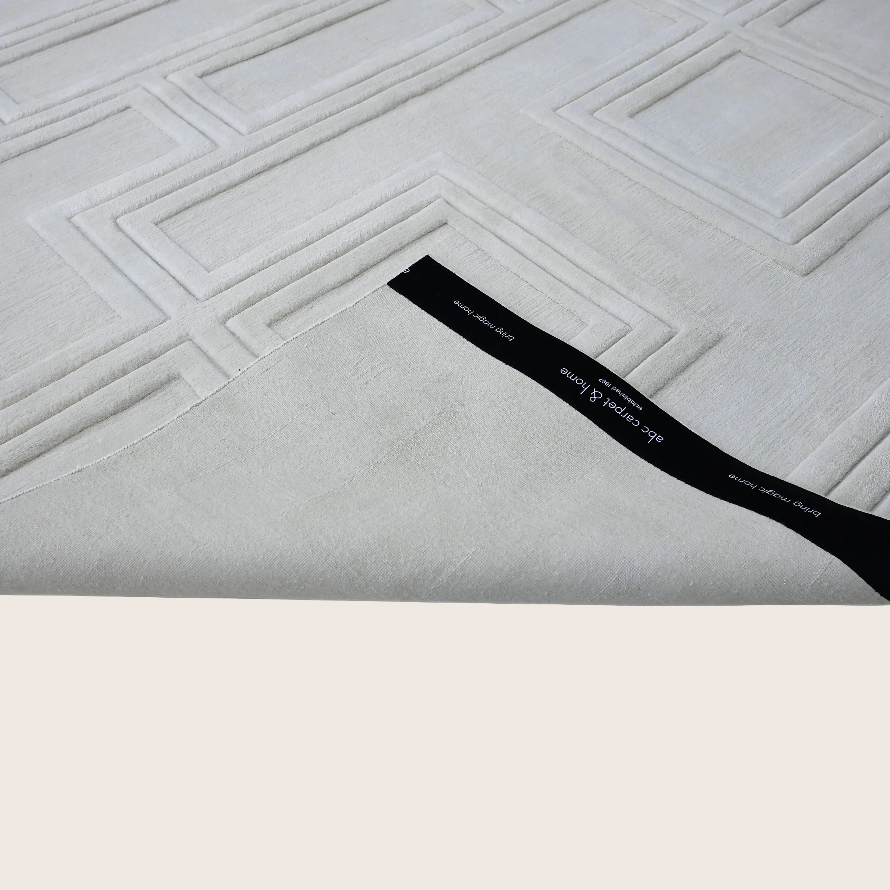 Solid Wool Art SIlk Blend Rug - 8' x 10' - Image 5