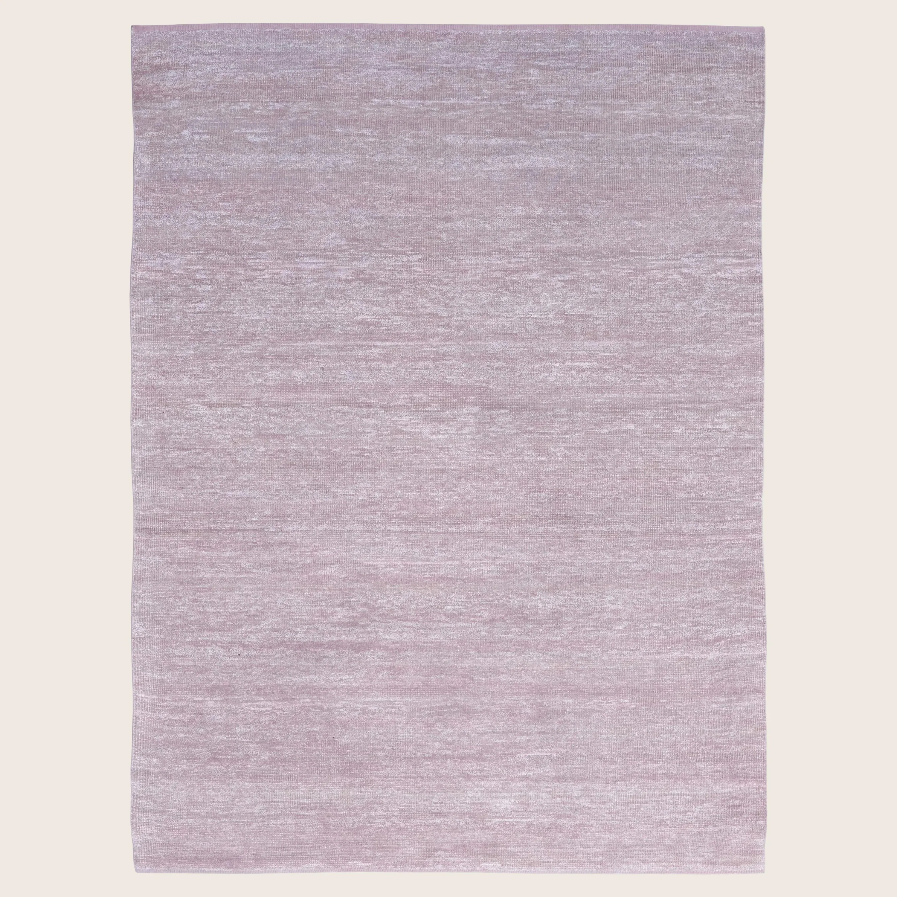 Solid Wool Saree Silk Blend Rug - Image 32