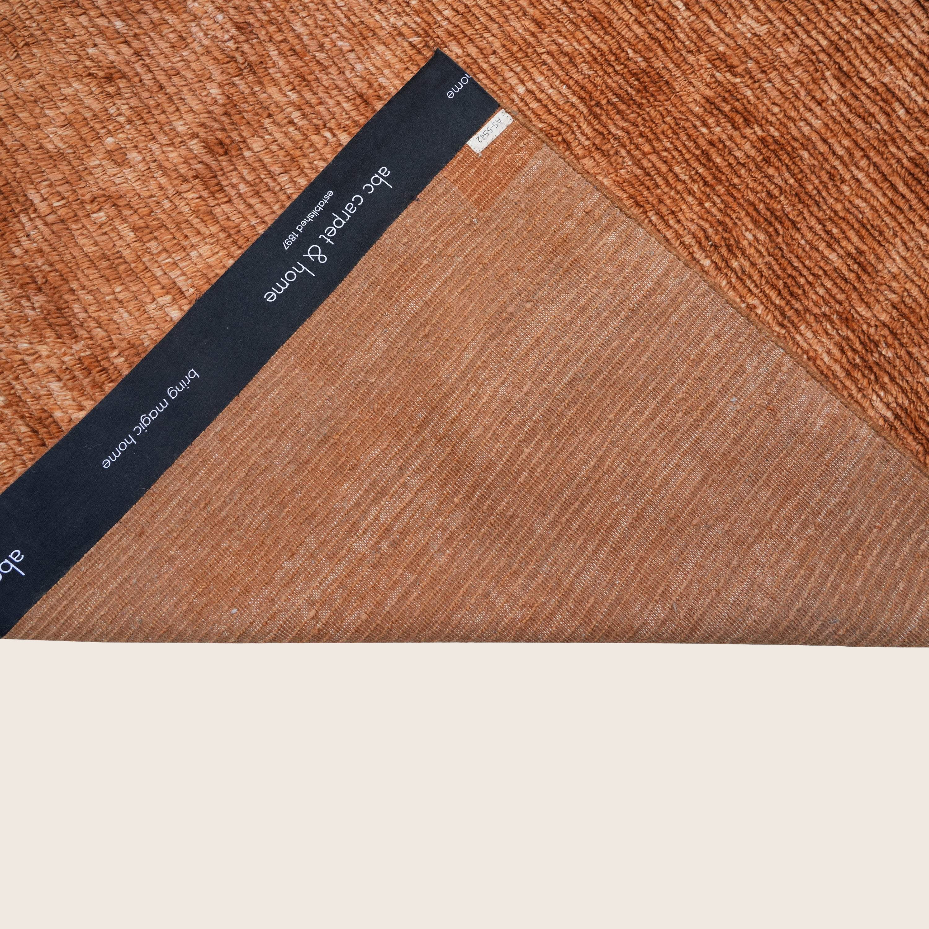 Solid Wool Silk Blend Rug - 10' x 14' - Image 19