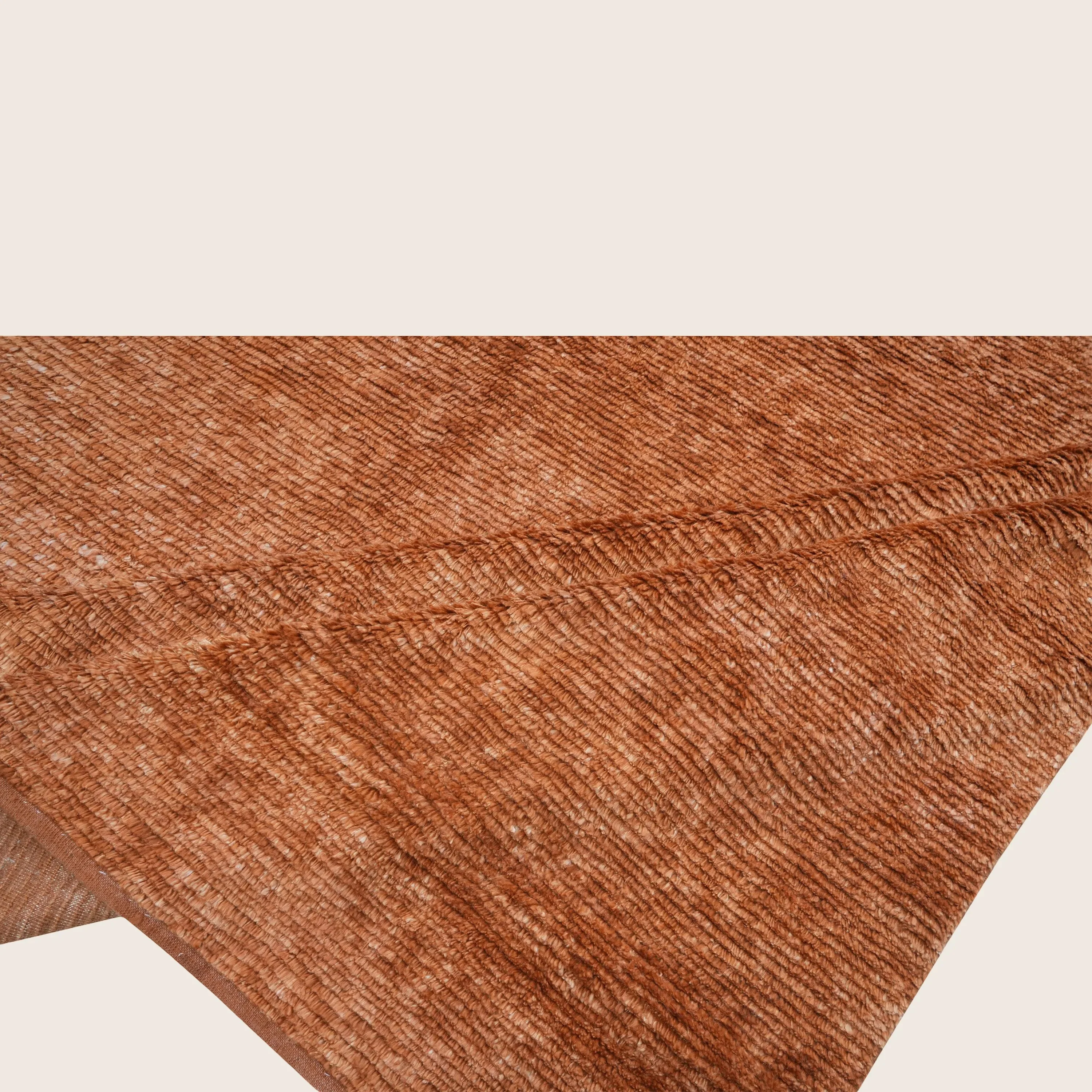 Solid Wool Silk Blend Rug - 10' x 14' - Image 21
