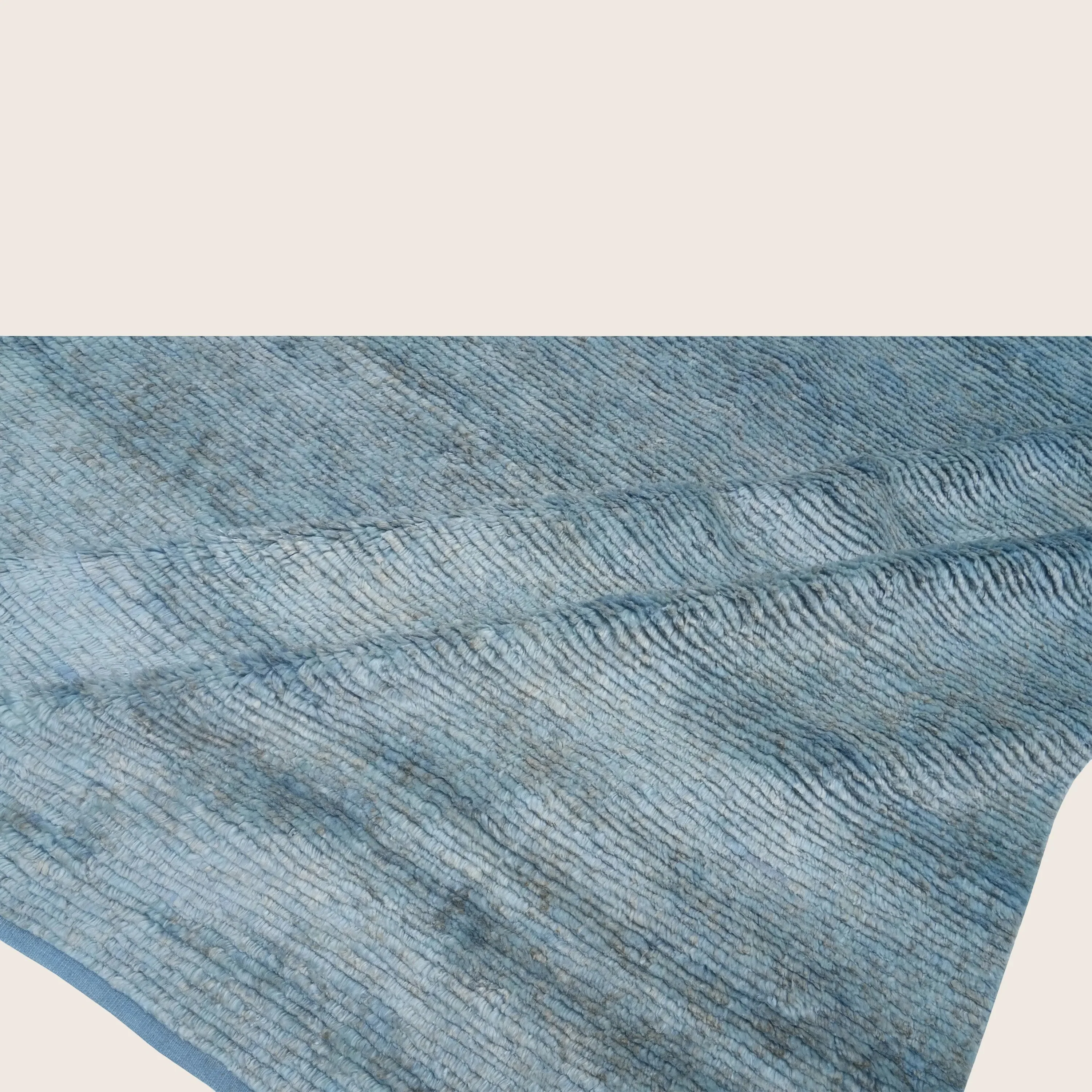 Solid Wool Silk Blend Rug - 10' x 14' - Image 25