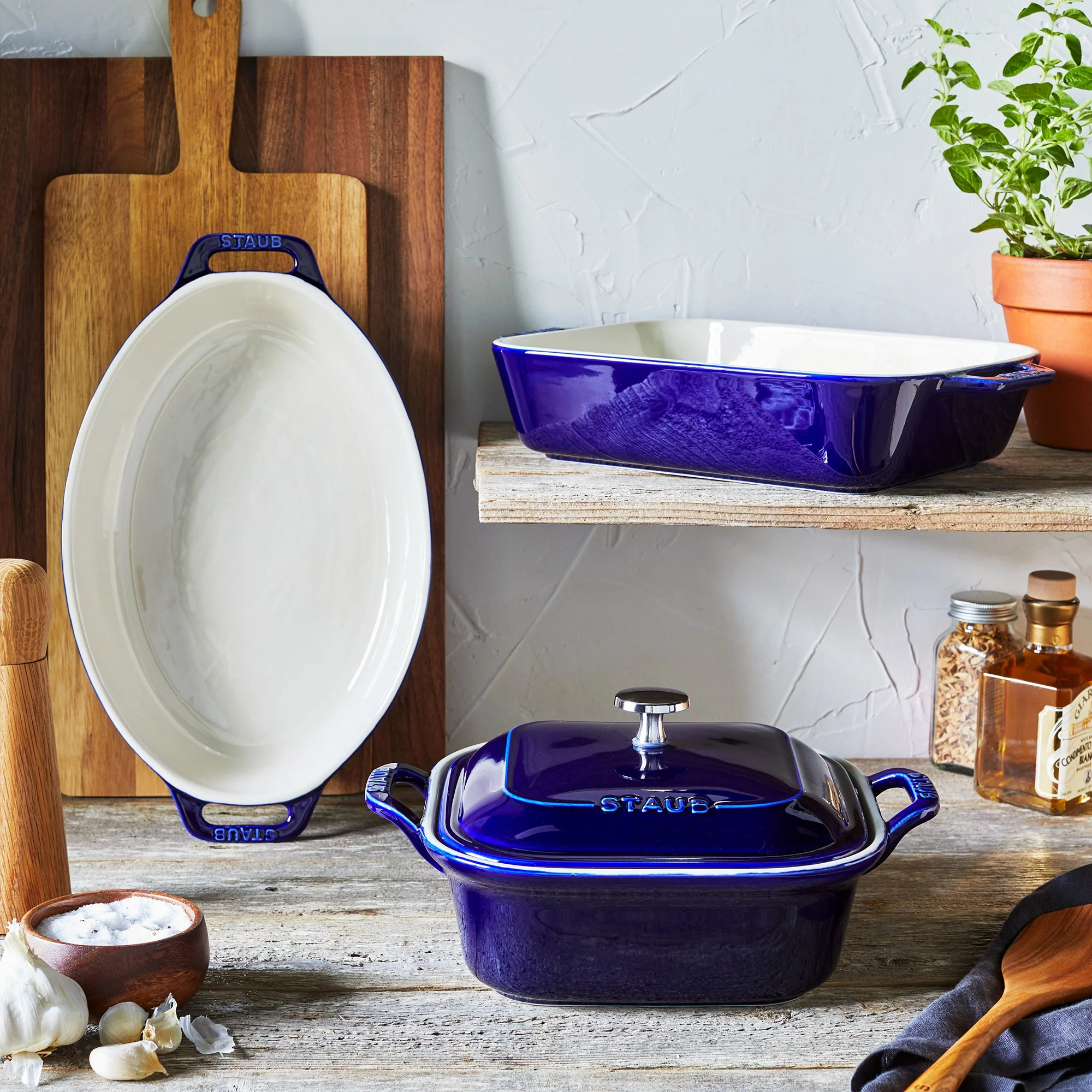 4-pc Mixed Baking Dish Set - Image 3