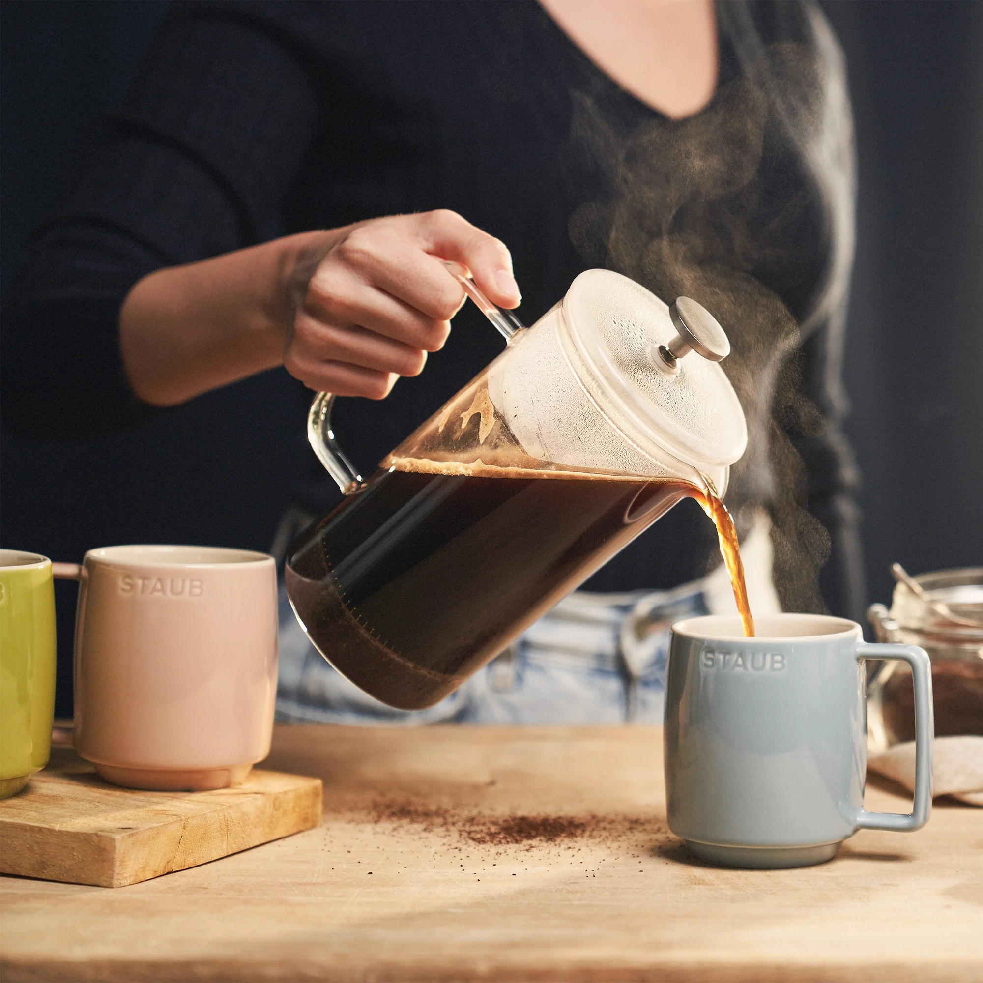 6 Pastel Coffee/Tea Mugs - Image 4