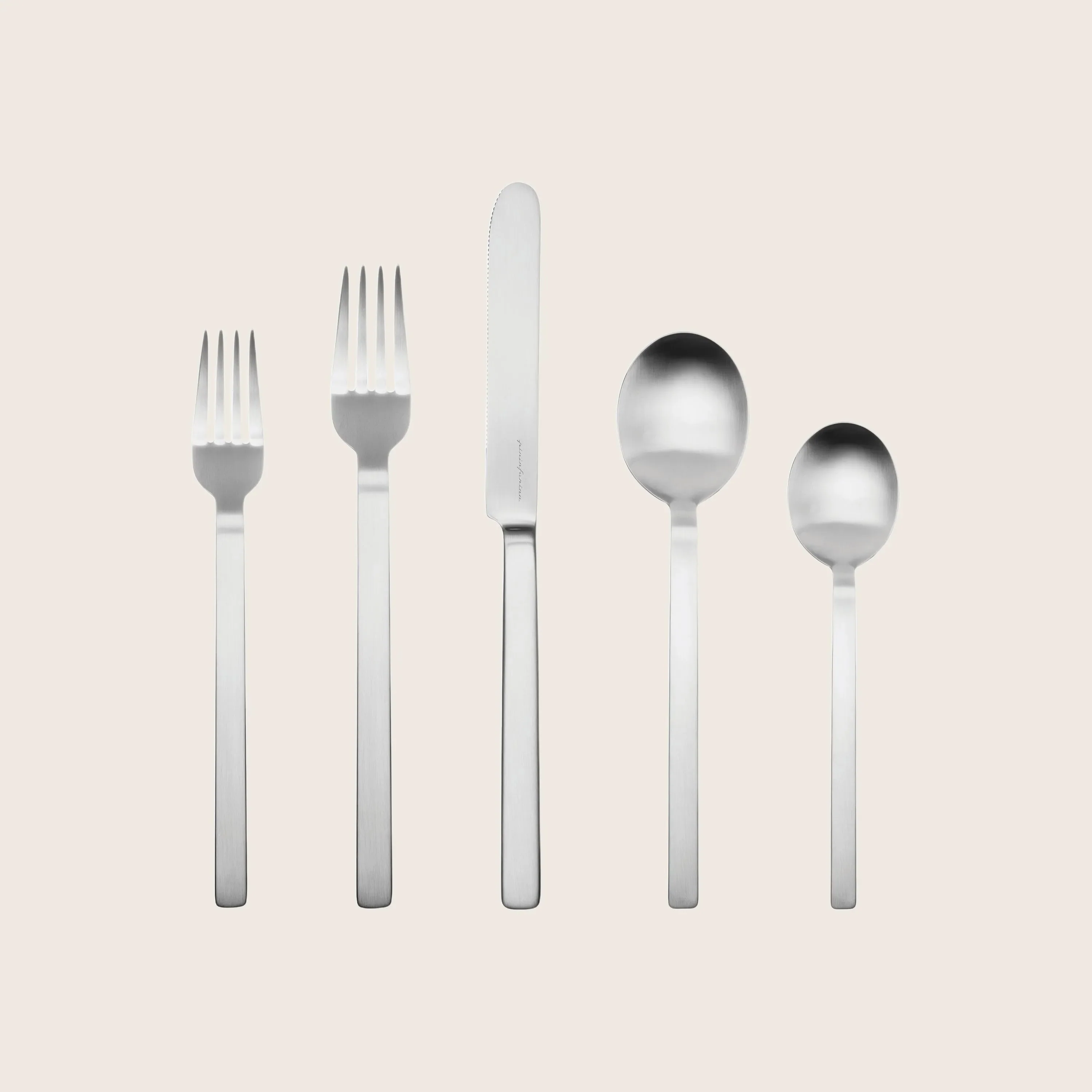 Stile Flatware, Ice Finish - Image 5