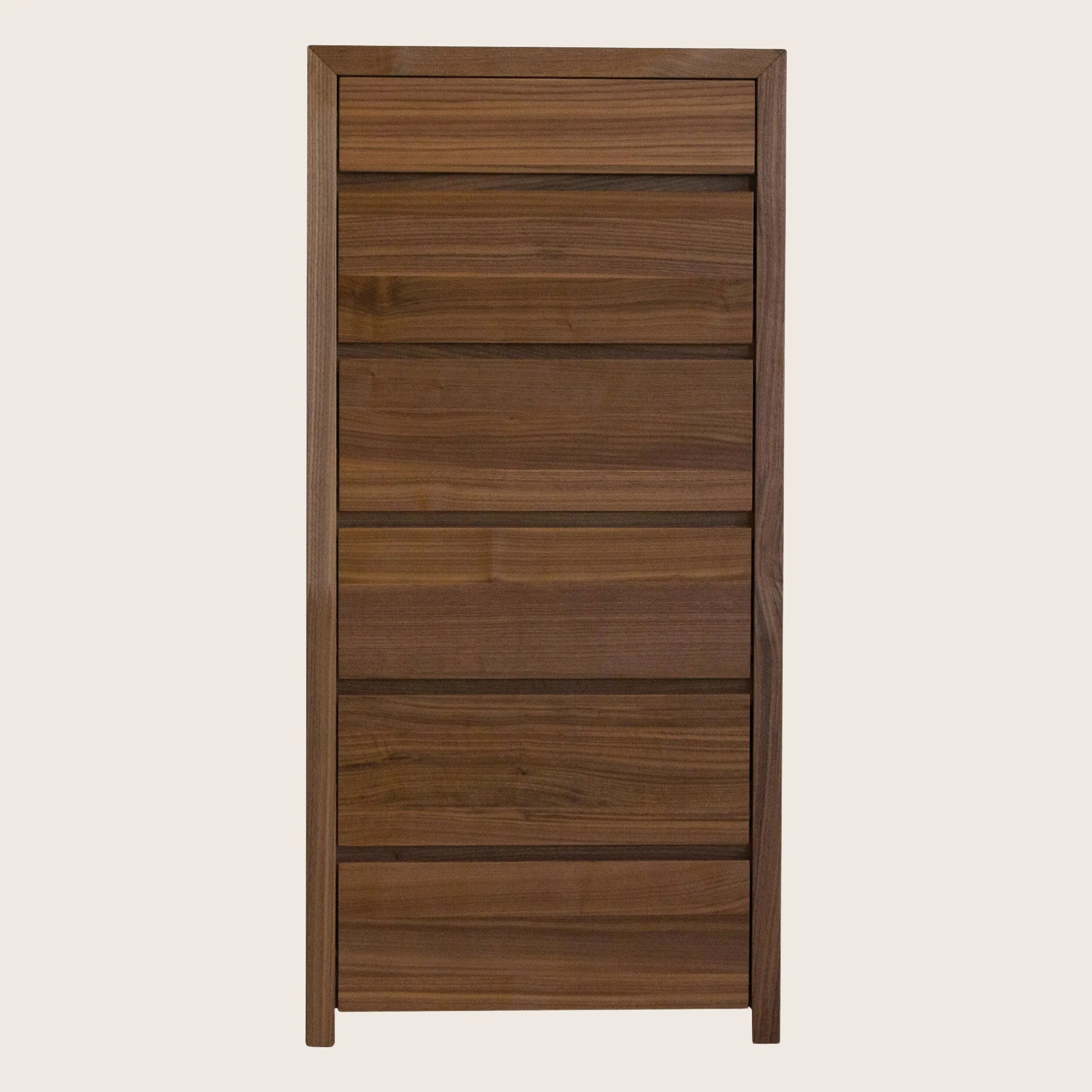 Stowe Walnut 6-Drawer Chest