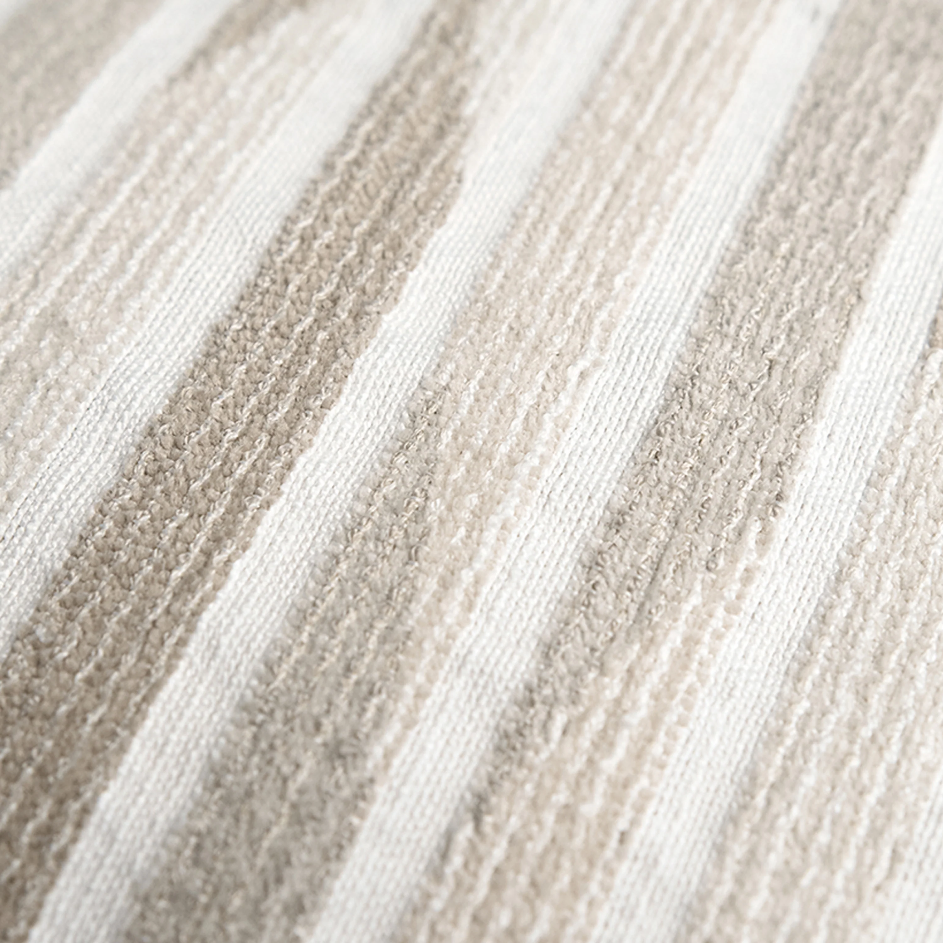 Stripe Ogee Performance Lumbar Pillow Pebble - Image 4