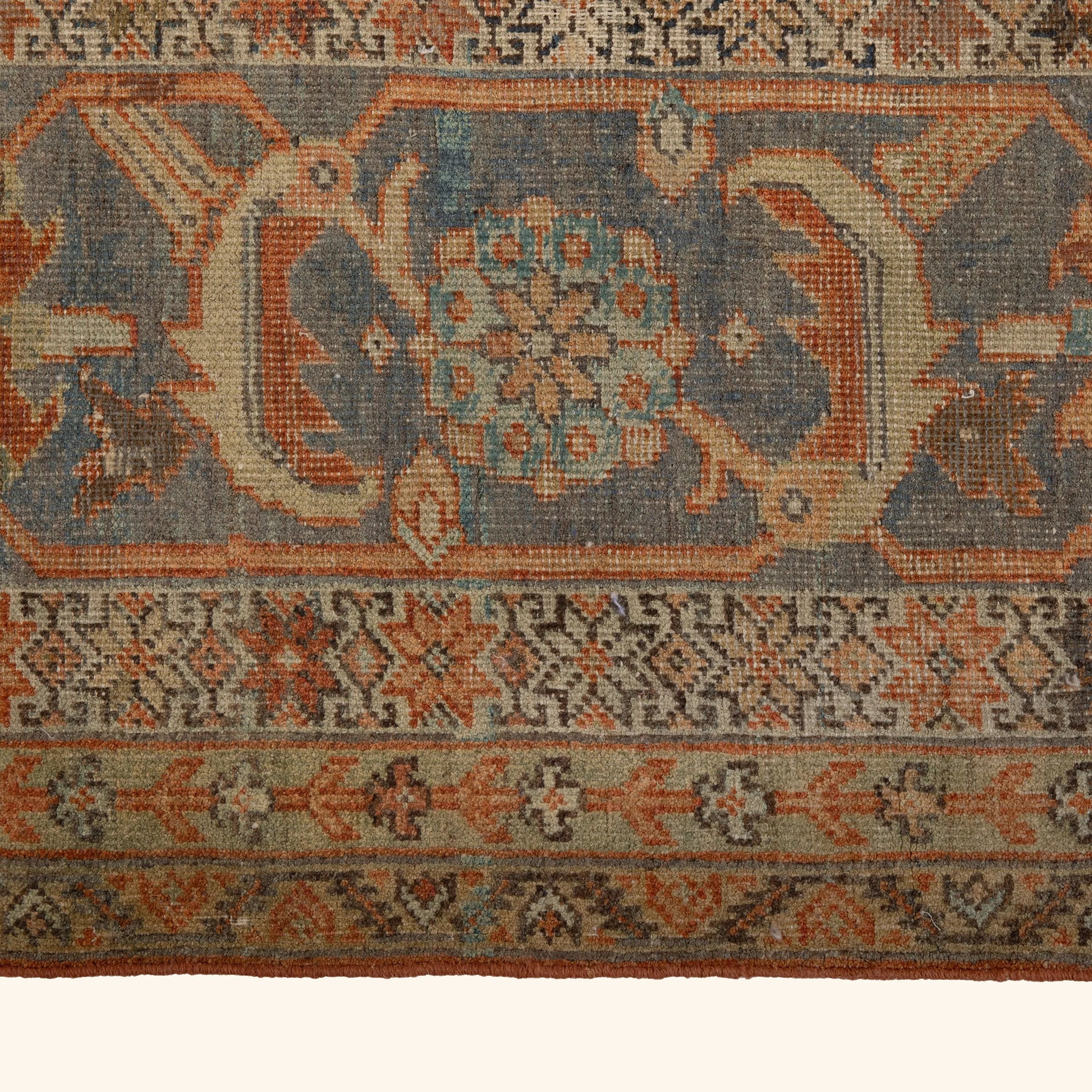 Rust Antique Mahal Rug - 10'4" x 13'7" - Image 5