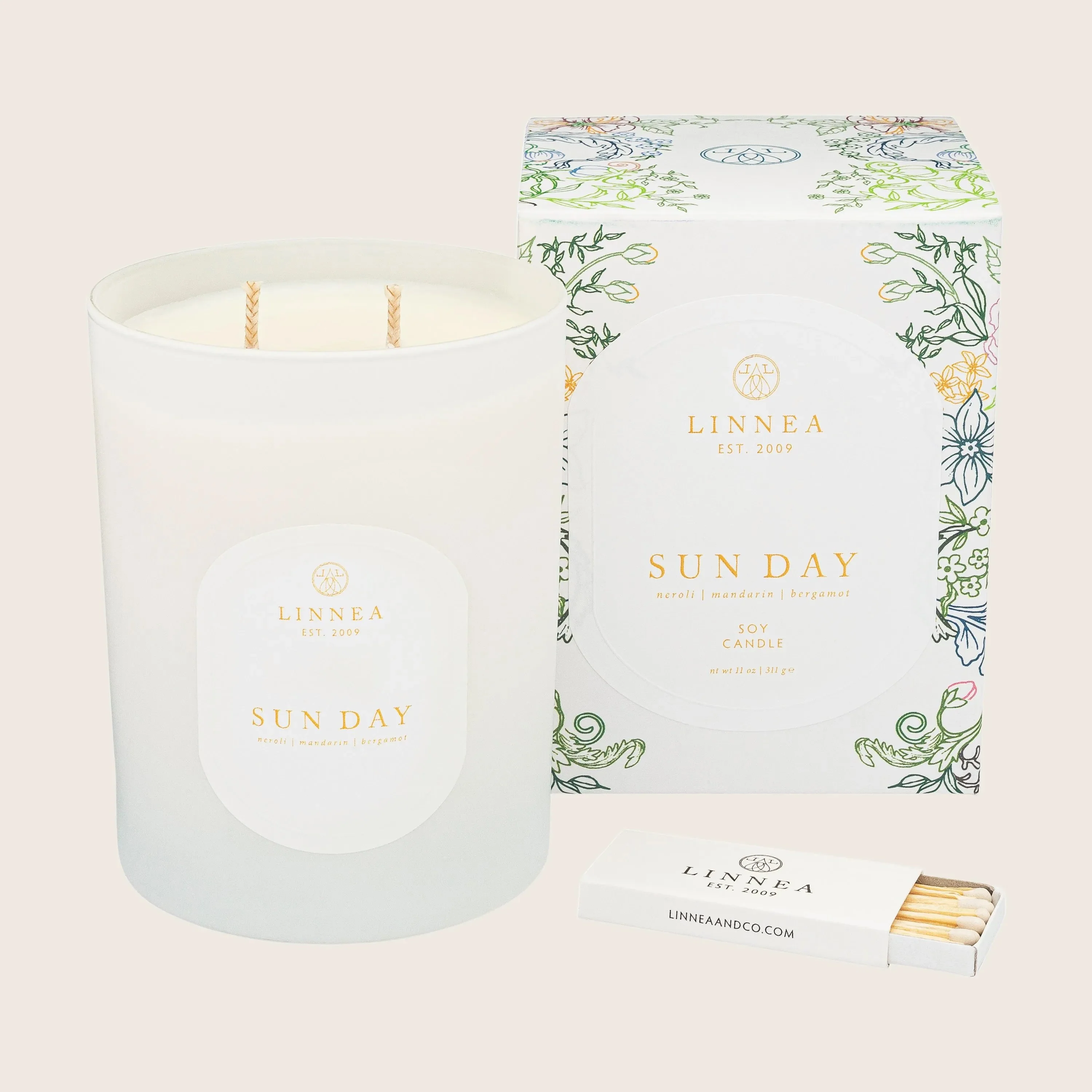 Sun Day Candle
