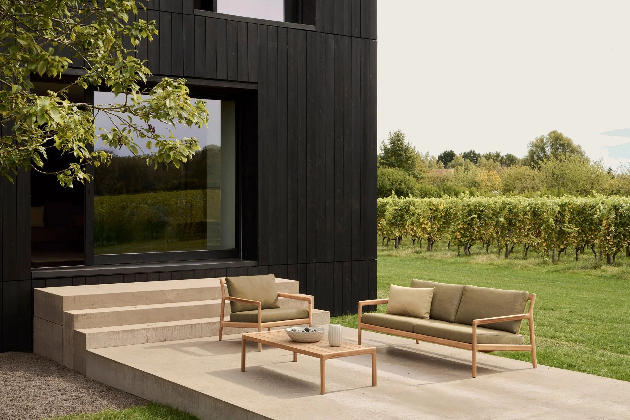 Teak Jack Outdoor Sofa - Image 68