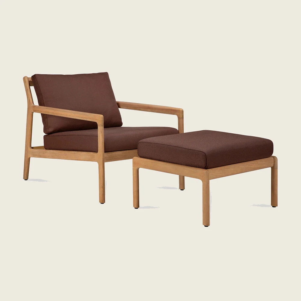 Teak Jack Outdoor Footstool - Image 24