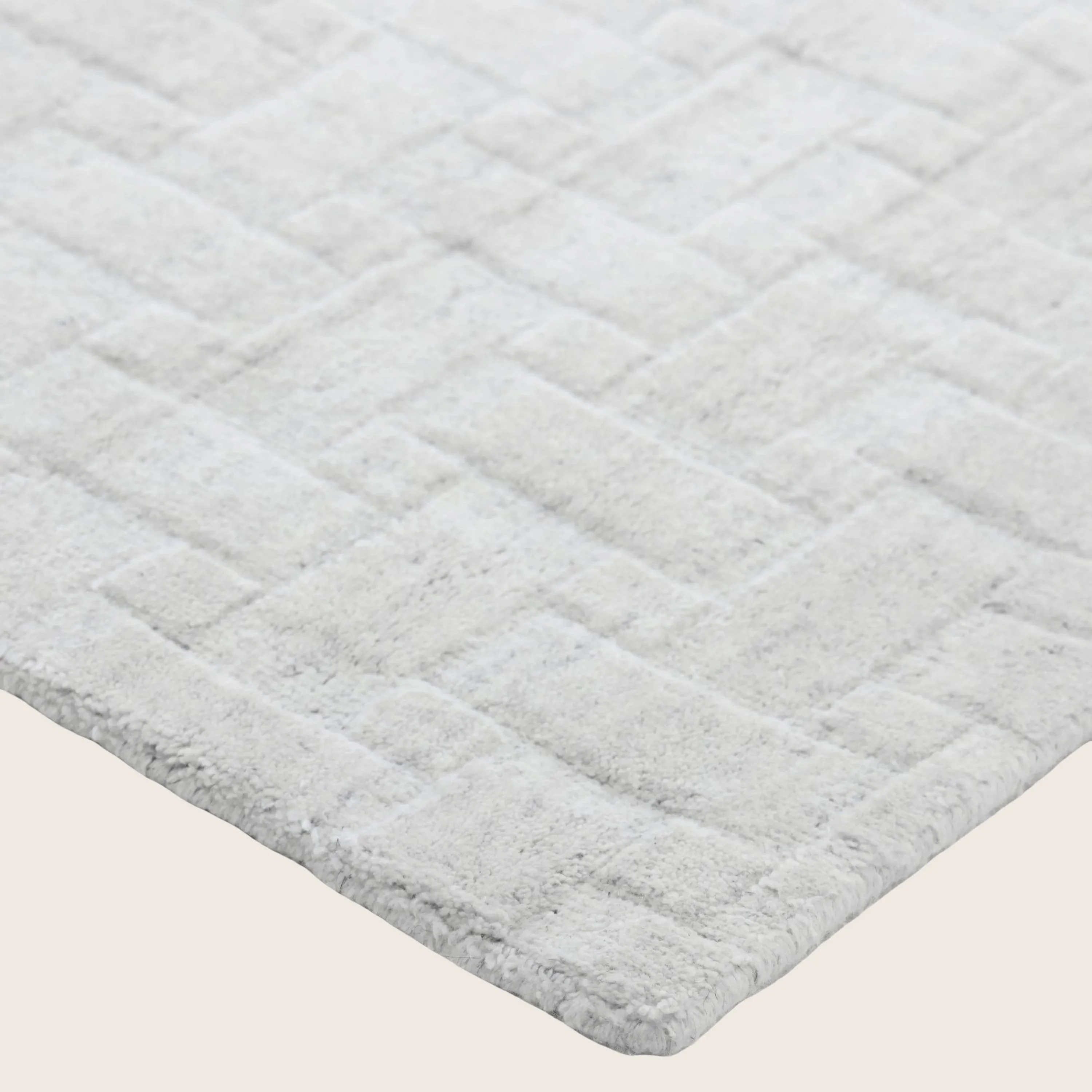 Textured Wool Art Silk Blend Rug - Image 9