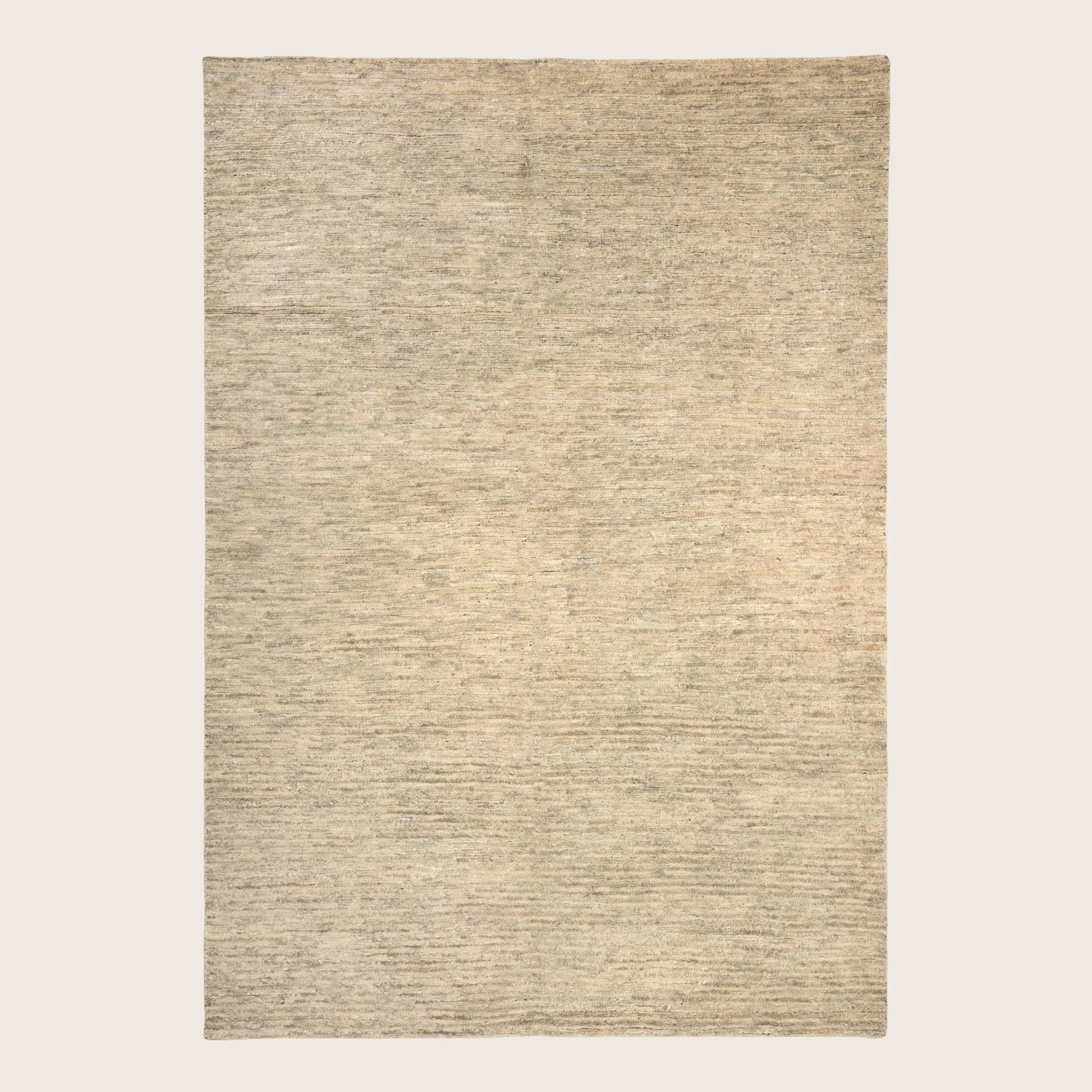 Textured Wool Silk Blend Rug - 6' x 9' - Image 15