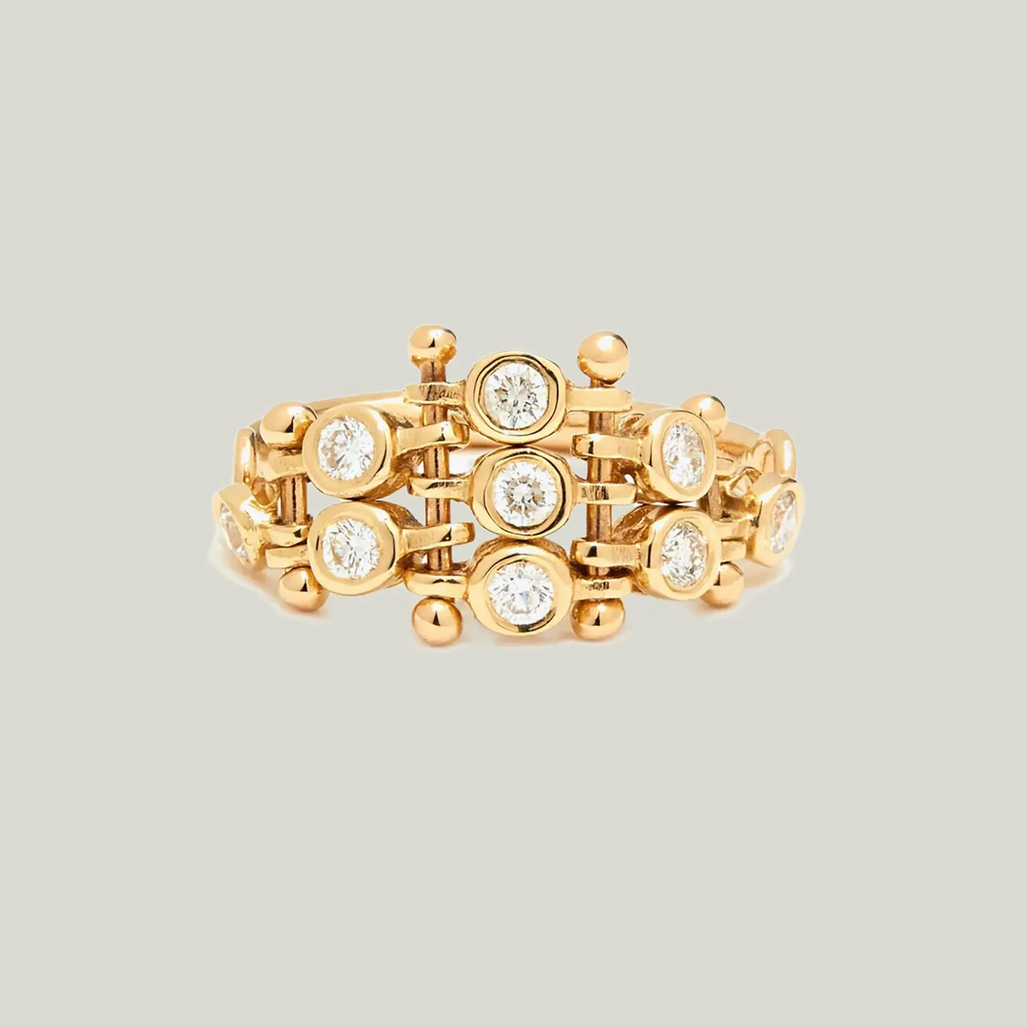 The Diamond Diadem Ring