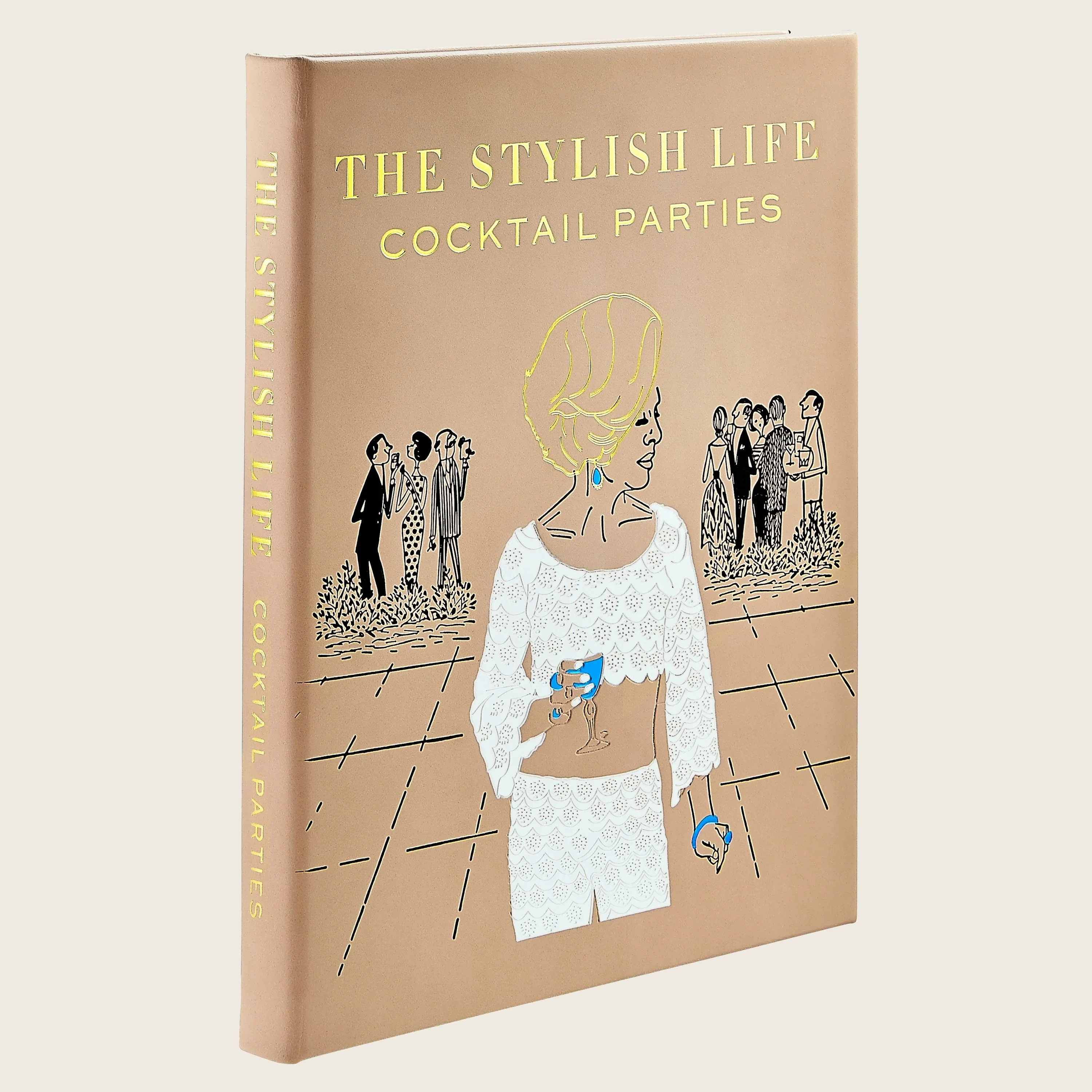 The Stylish Life: Cocktail Parties Leather Bound Book - Image 4