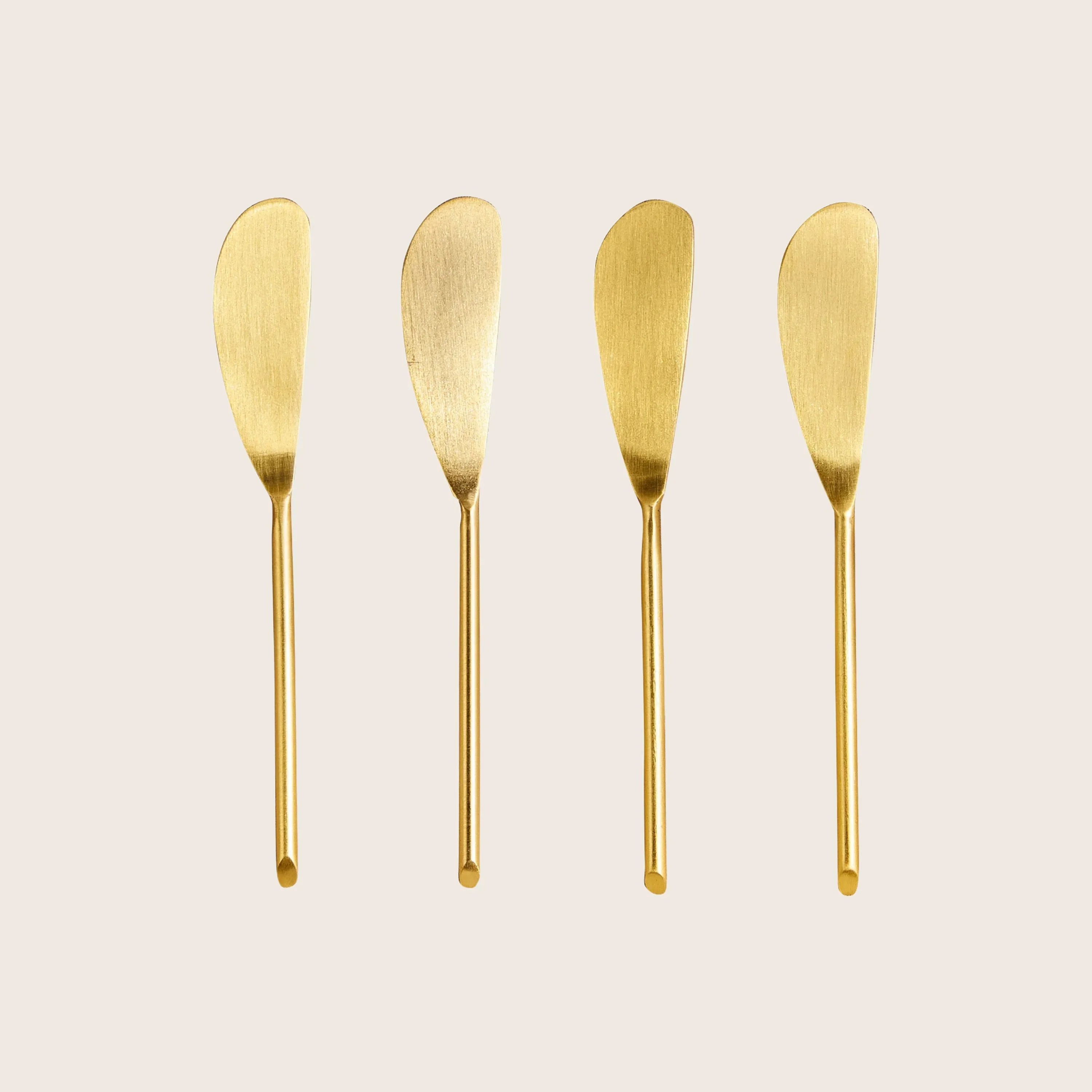 Thin Gold Small Spreader, Set of 4