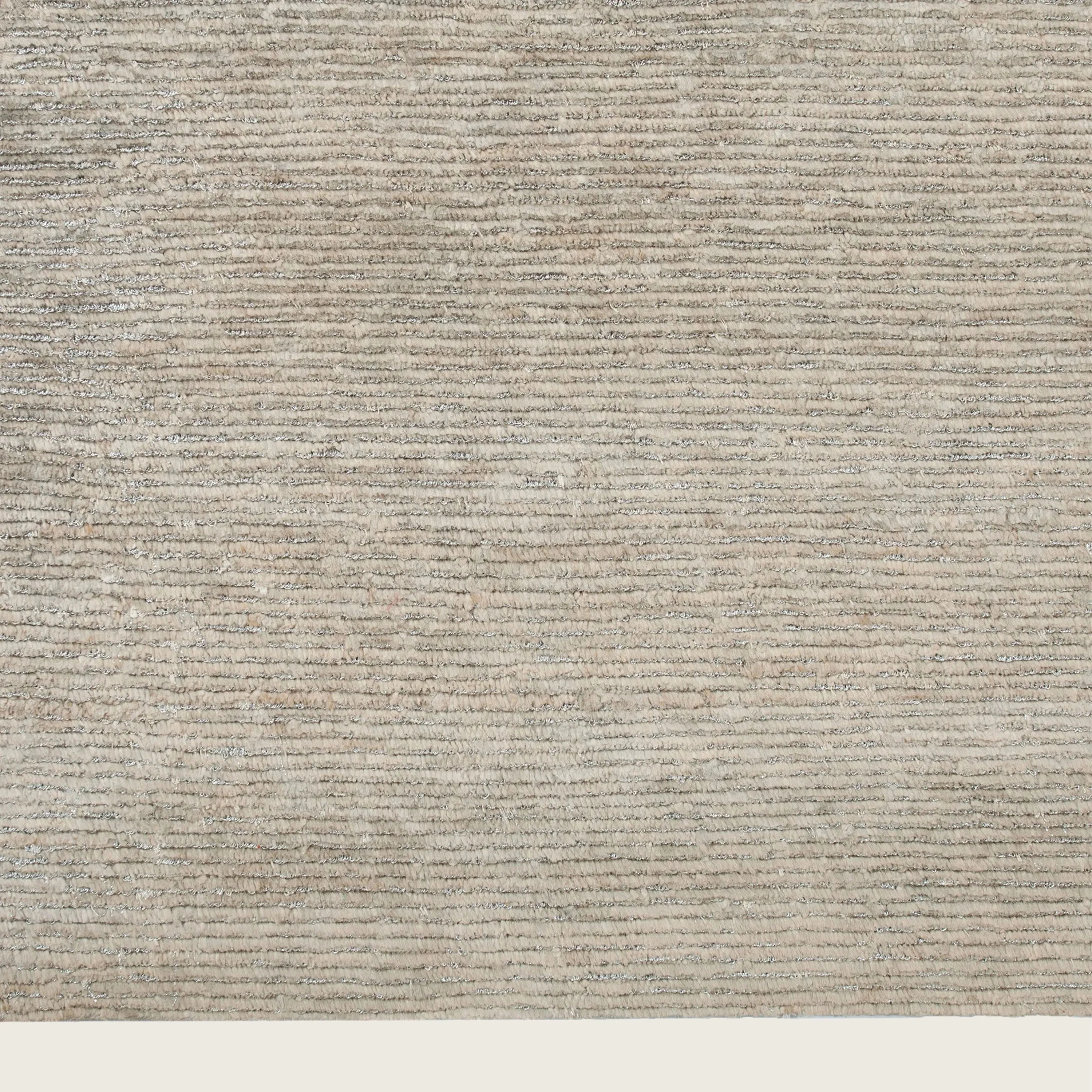 Grey Tibetan Solid Sunpat Metal Blend Rug - 10'1" x 14'1" - Image 5