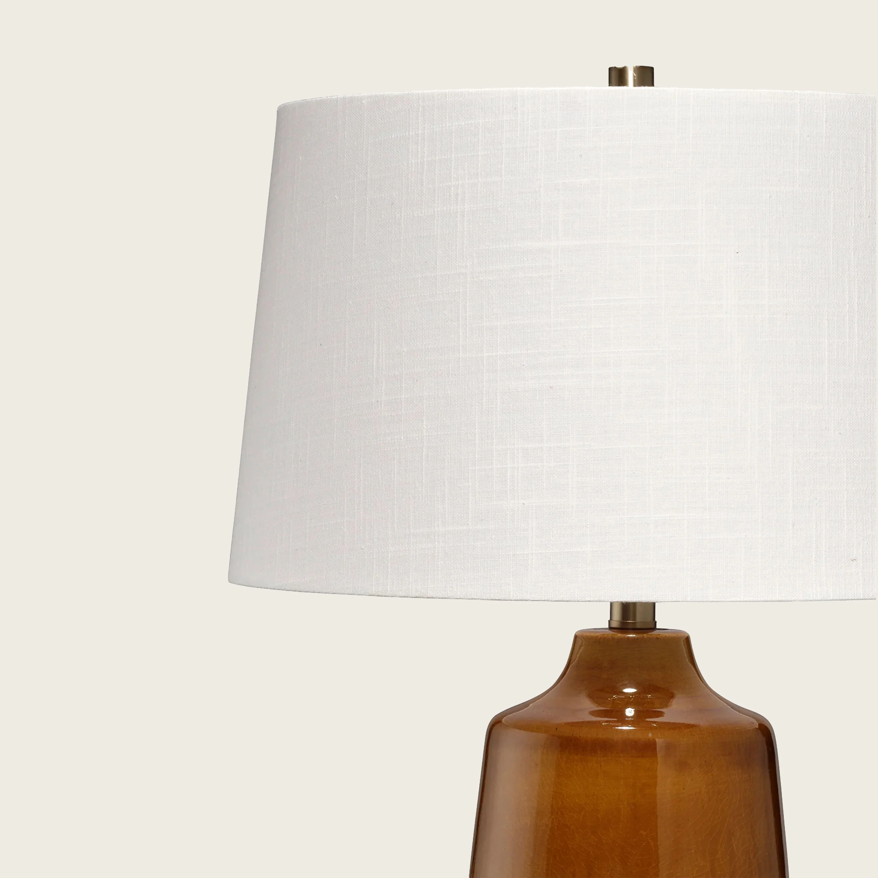 Toffee Ceramic Table Lamp - Image 8