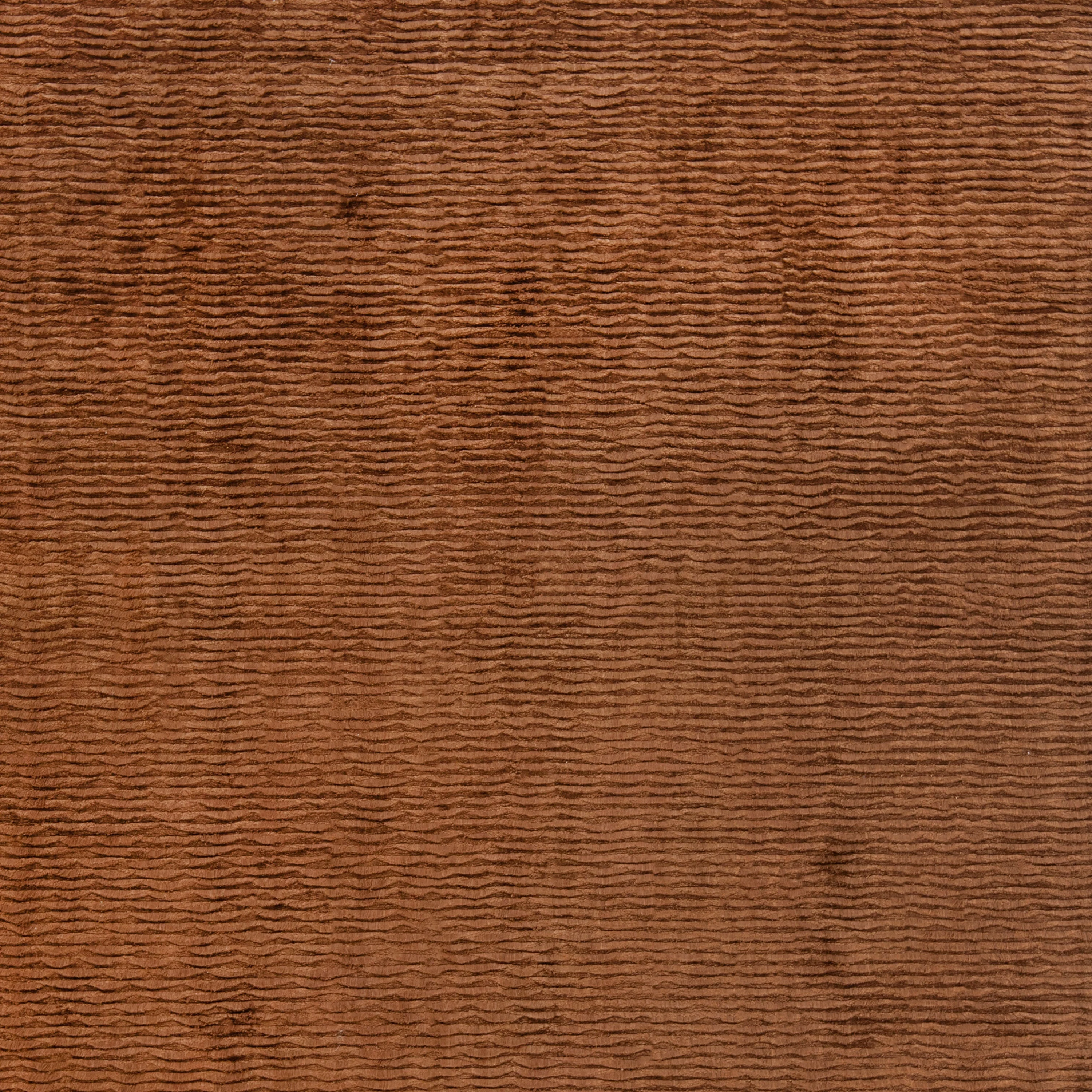 Toffee Texture Silk Rug - Image 3